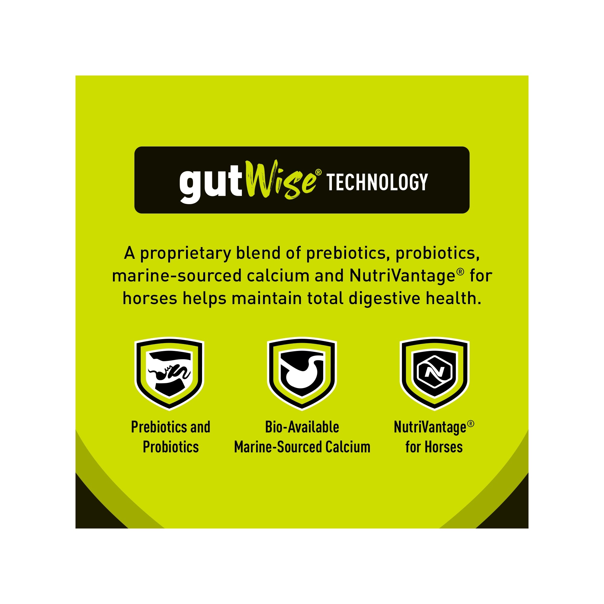 Sentinel Fiber Pro gutWise technology - prebiotics, probiotics, marine calcium, NutriVantage