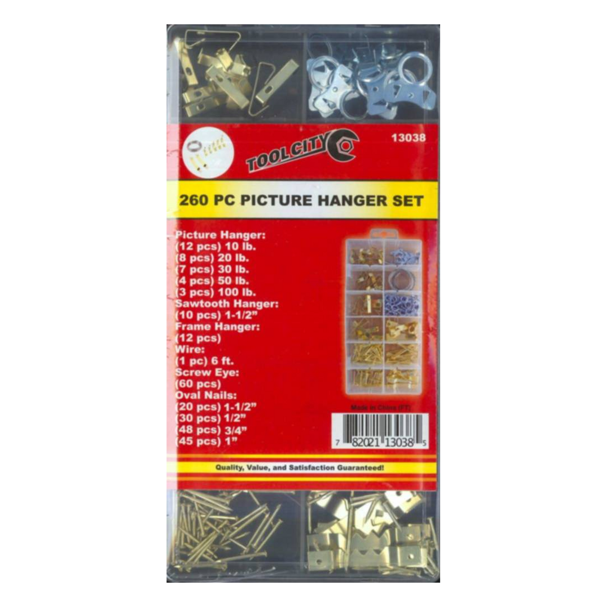 Service Tool 260 PC Picture Hanger Set -- package front