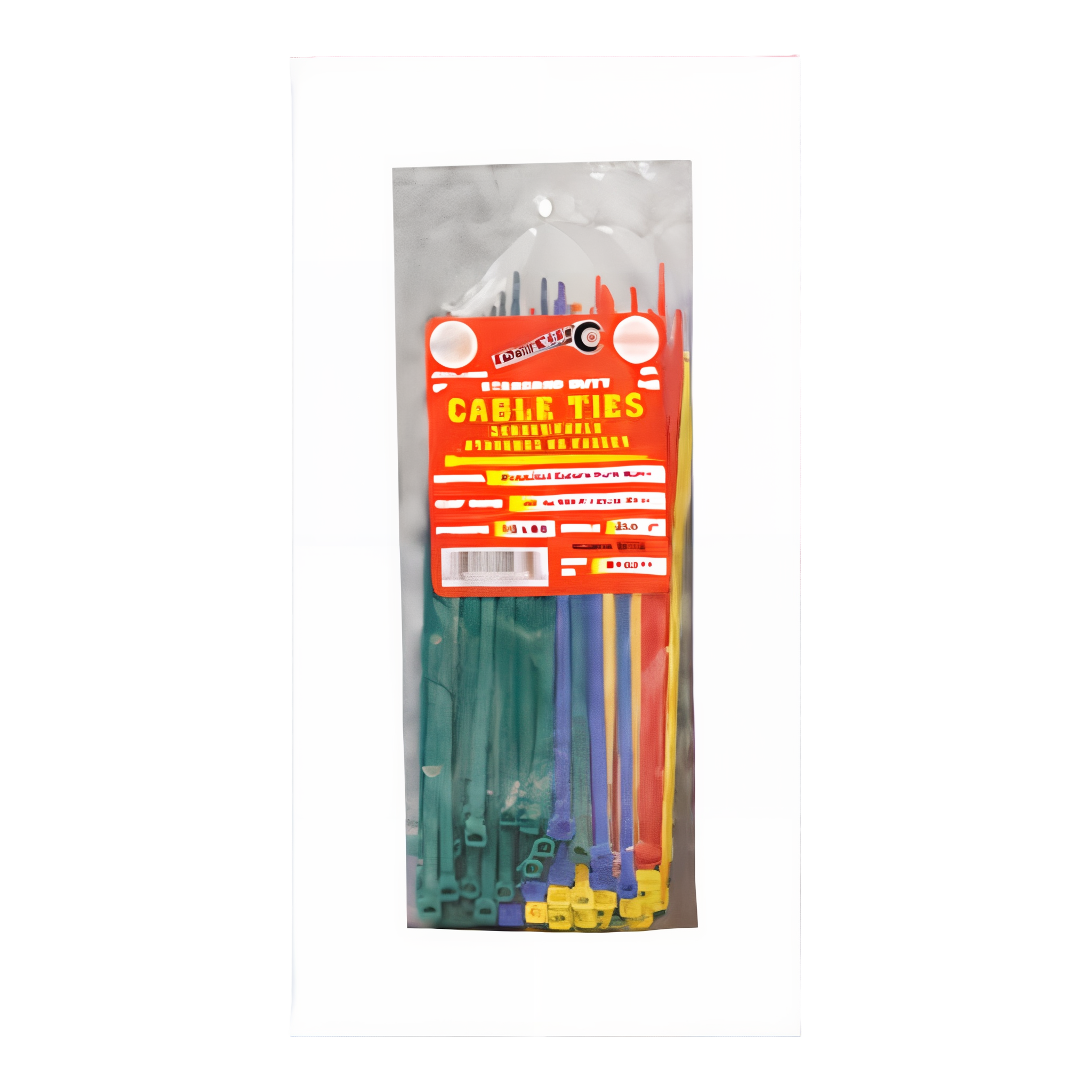 Tool City Assorted Cable Tie, 8 inch length