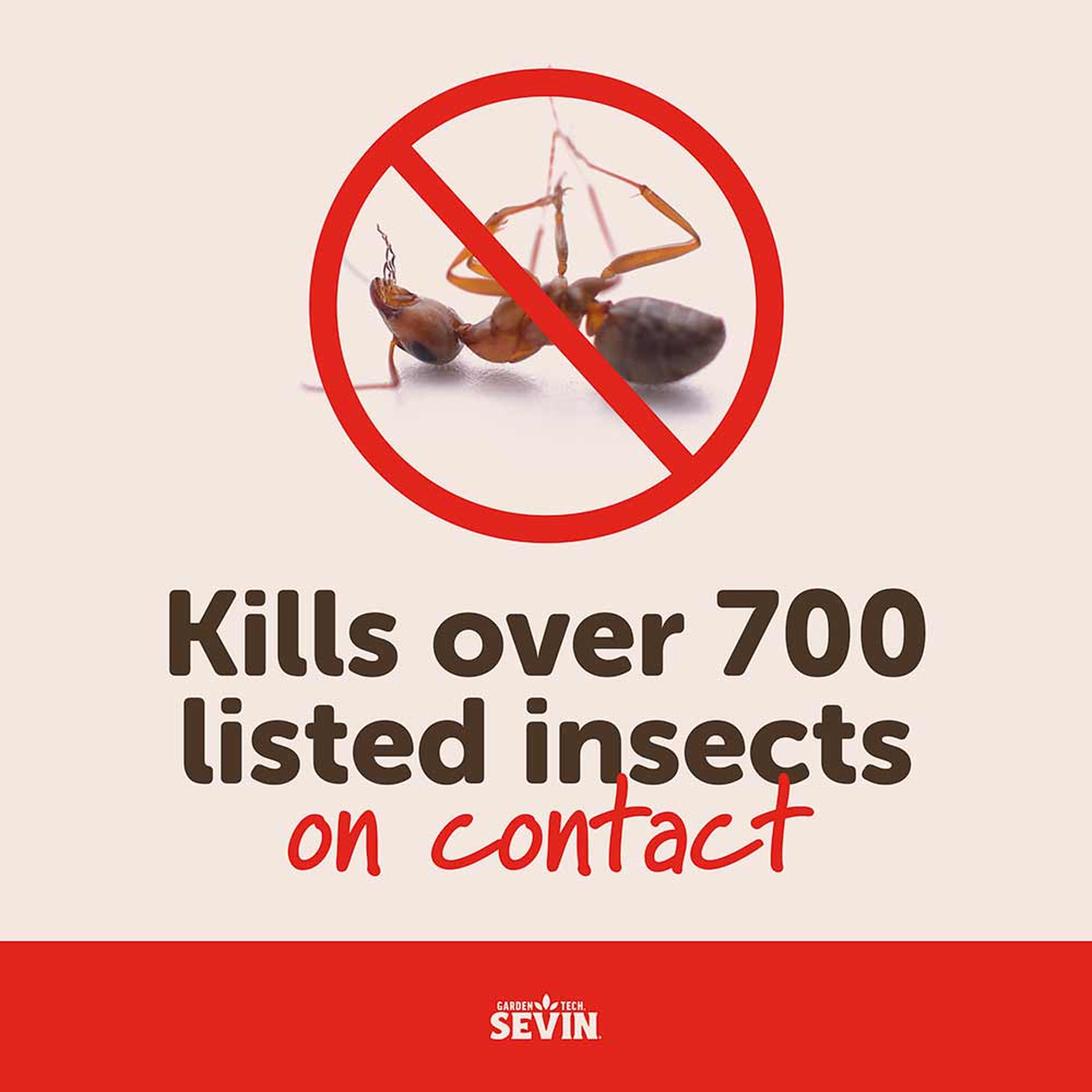 Kills over 700 listed insects on contact
