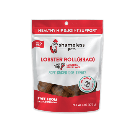 Shameless Pets Lobster Rollover Flavor Soft Baked Dry Biscuit Treats for Dogs