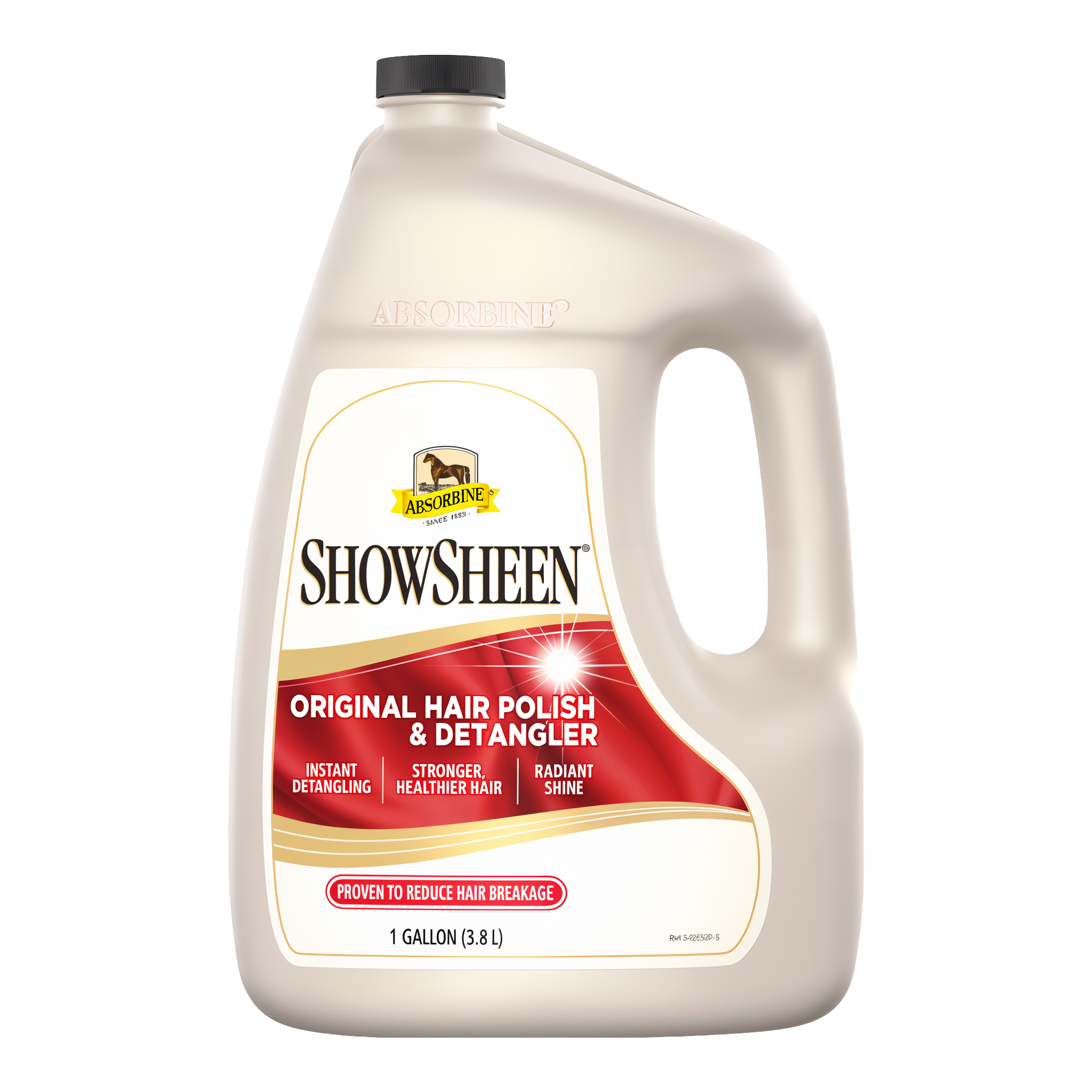 ShowSheen original hair polish and detangler, one gallon refill jug