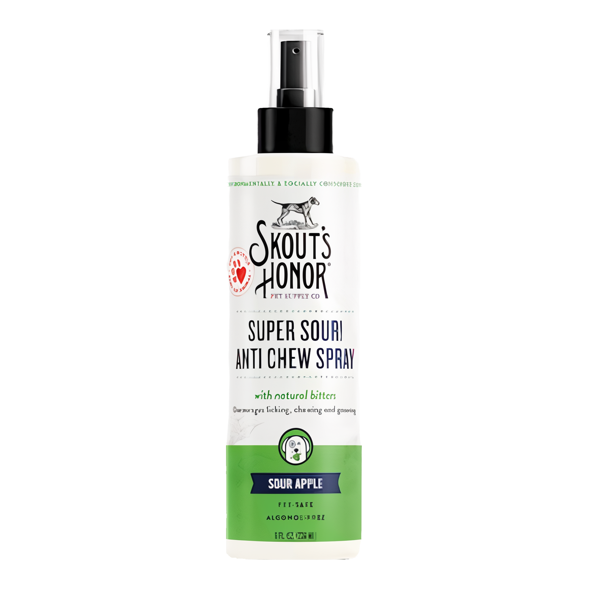 Super Sour! Anti Chew Spray in 8 oz size for dogs