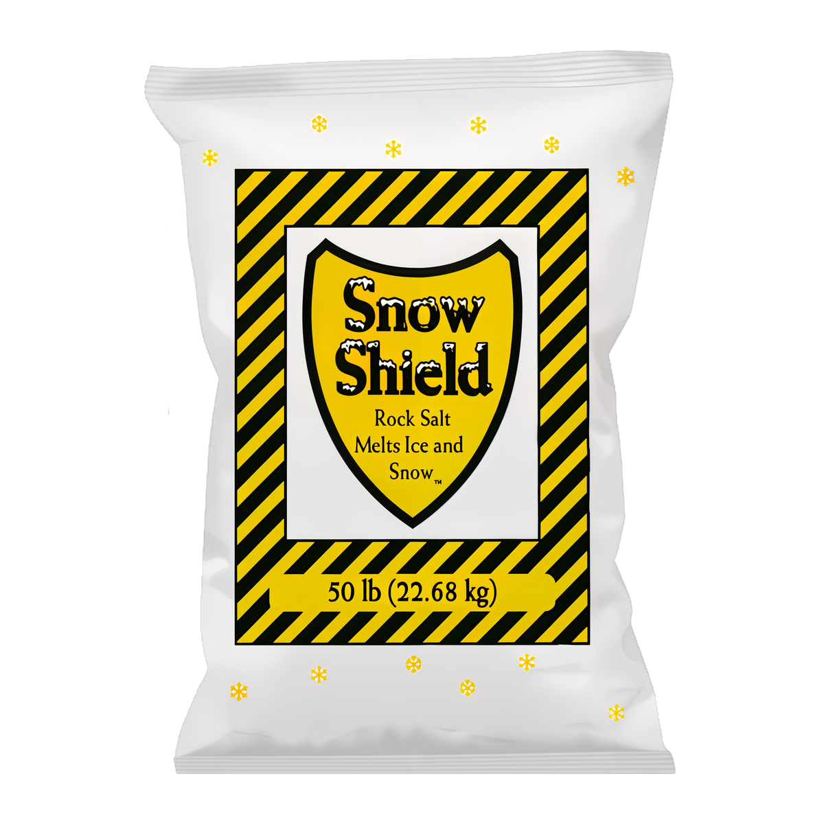 Snow Shield Rock Salt 50 lb bag ice melt