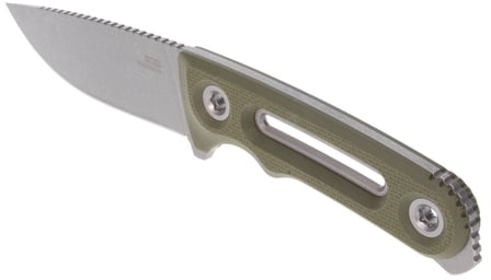 SOG Knives Provider FX Textured Green G10 Stonewash 154CM Stainless Fixed Blade