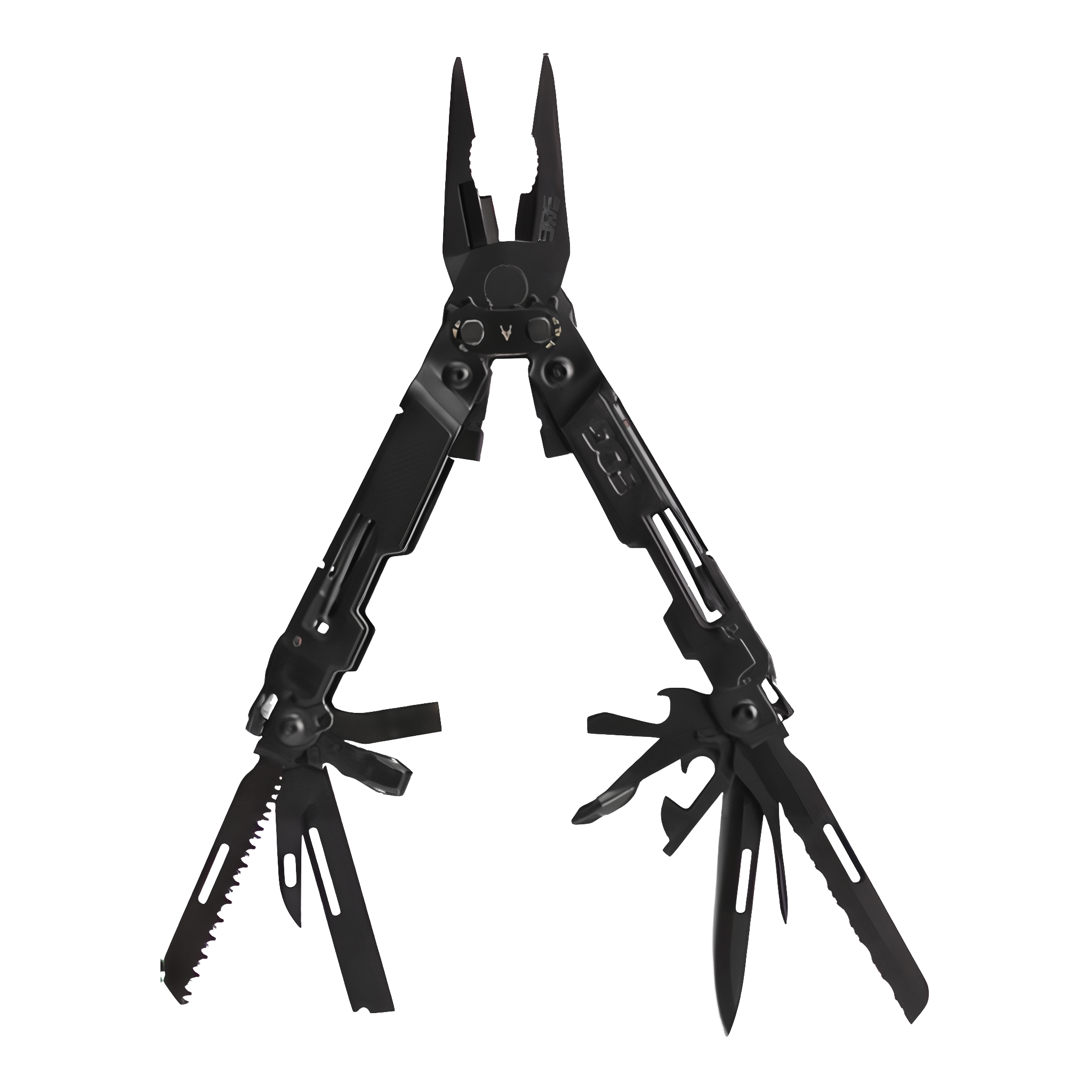 Black Sog PowerAccess Deluxe 21-Tool Multi-Tool with Black SOG Hex Bit Kit.