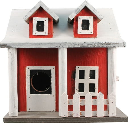 Picket Fence Cottage Birdhouse