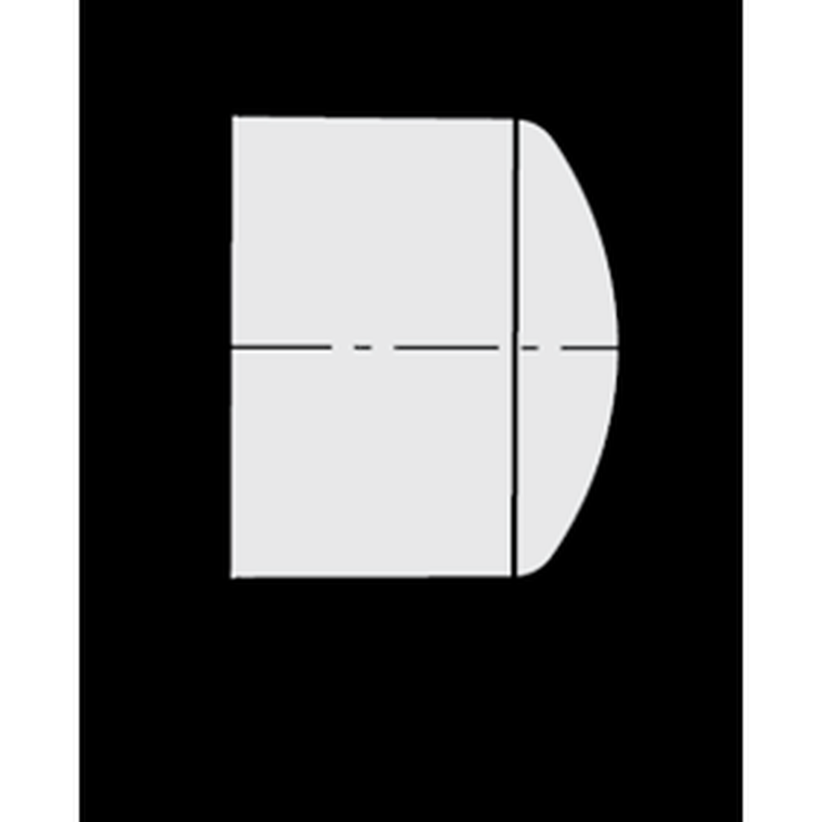Spears 447-007 3/4 in. Schedule 40 PVC Cap -- diagram