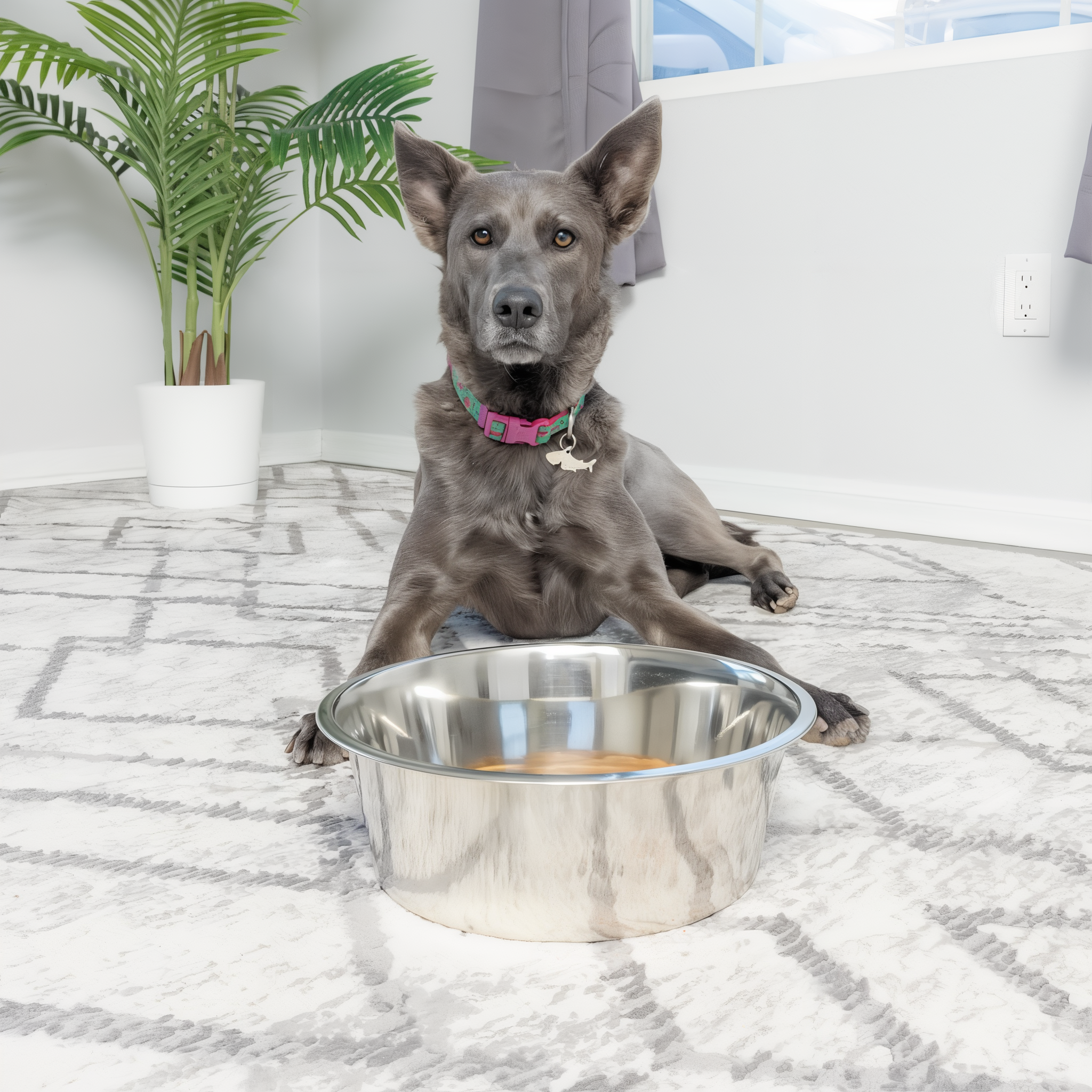 Spot Diner Time Stainless Steel Pet Dish