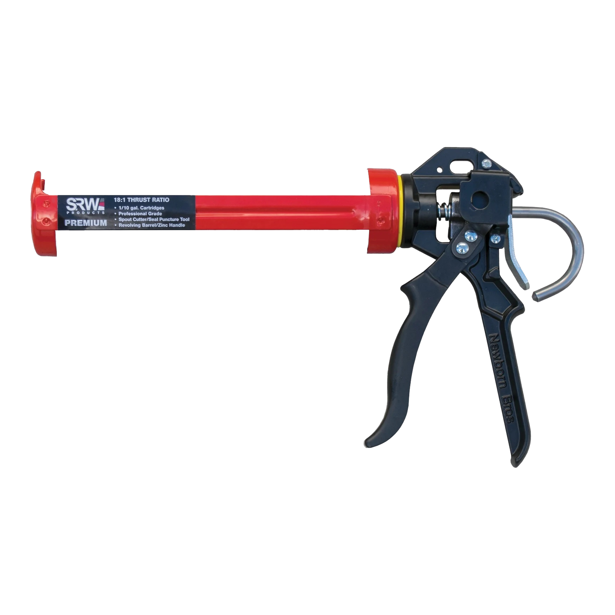 SRW Premium Caulk Gun for dispensing polymeric sand sealers, joint stabilizers, and adhesives