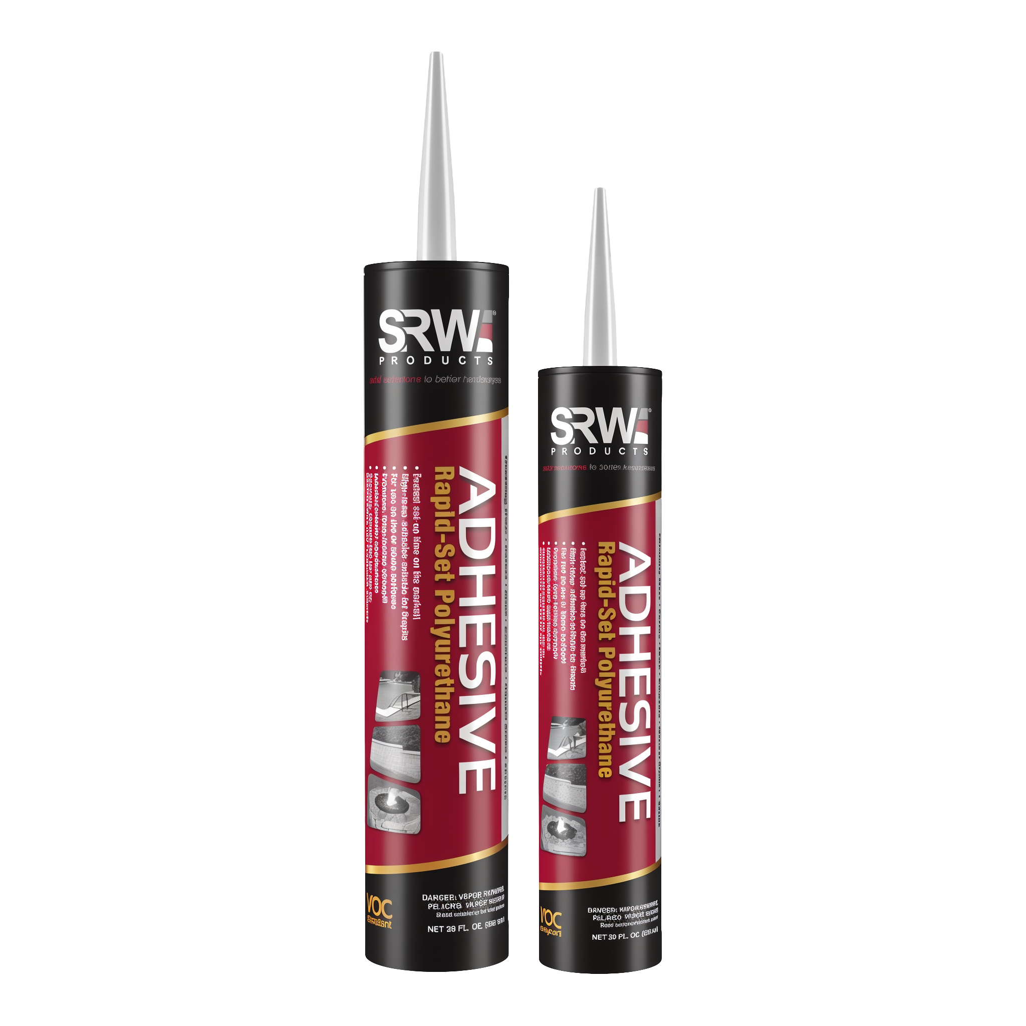 SRW Rapid-Set Polyurethane Adhesive 28 fl oz cartridge