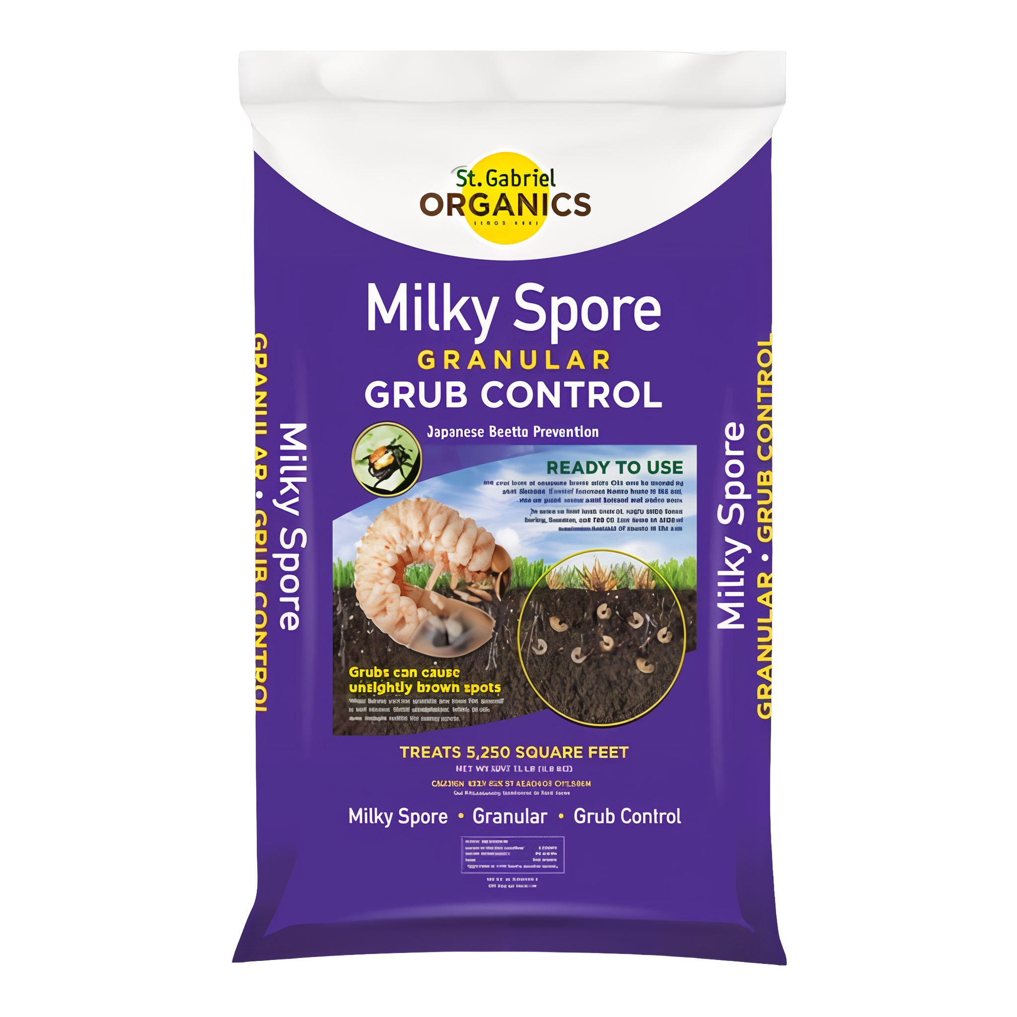 St. Gabriel Organics Milky Spore Granular Japanese Beetle Grub Control