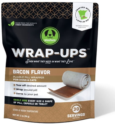 Wrap-Ups: Bacon Pill Wrapper for Dogs & Cats