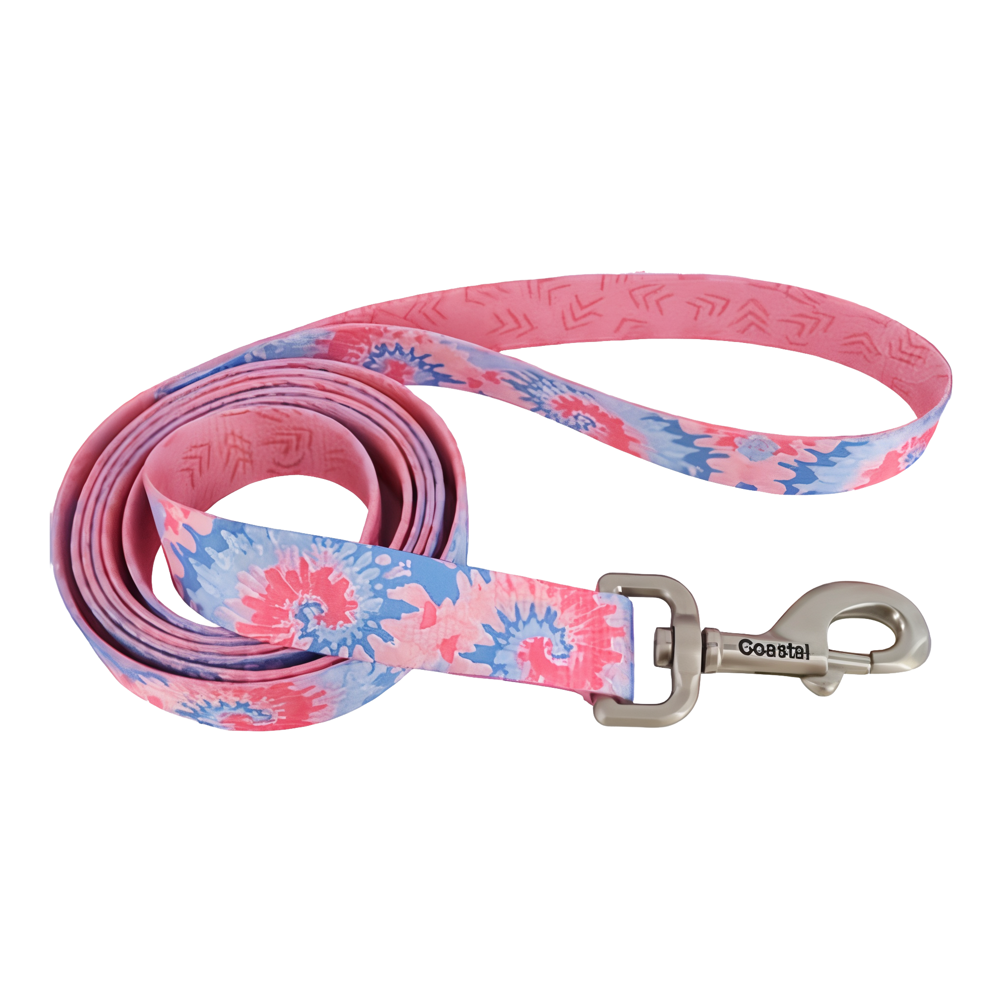Sublime Dog Leash Pink Tie Dye with Pink Arrows