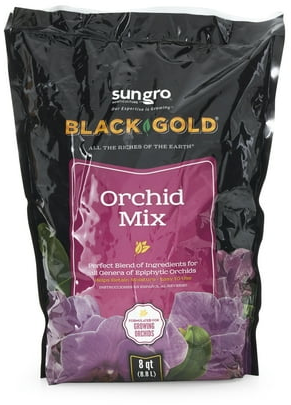 SunGro Black Gold Natural and Organic Houseplant Orchid Potting Mix