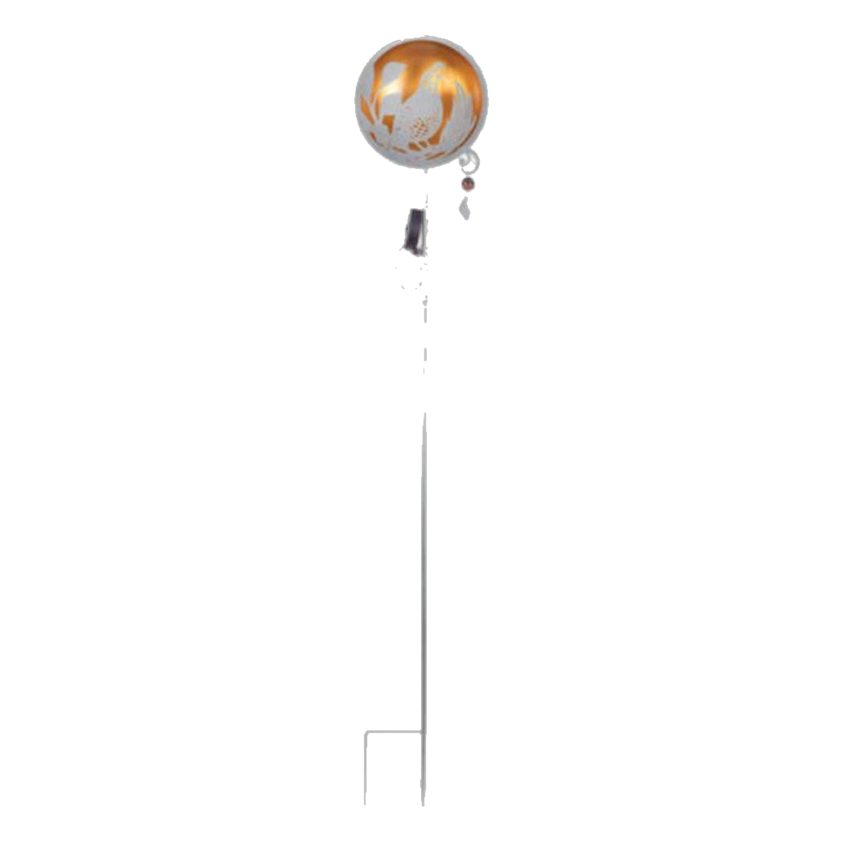 Sunset Vista Designs Quail Solar Garden Stake -- packshot on white