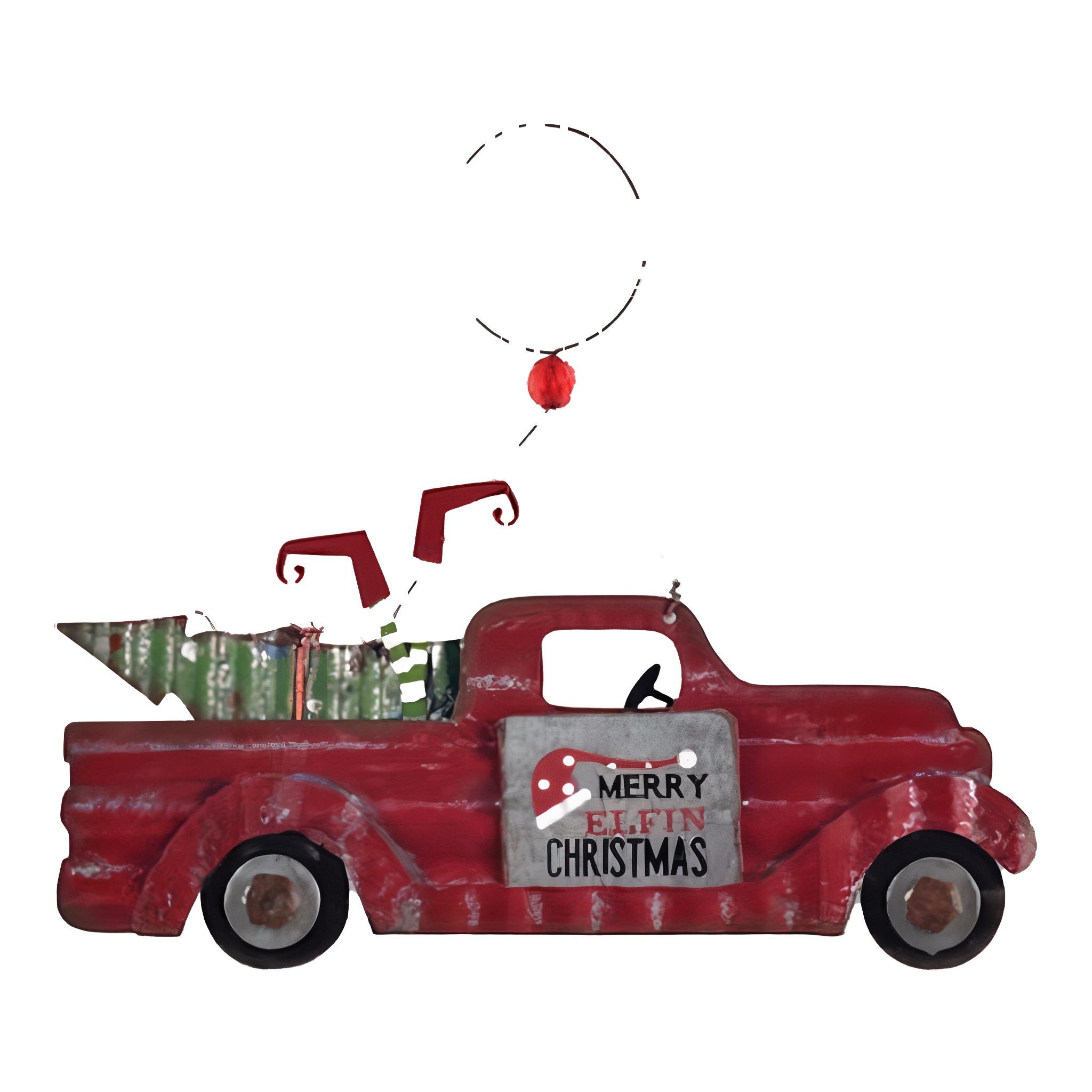 Sunset Vista Designs Delivery Truck Christmas Tree Ornament