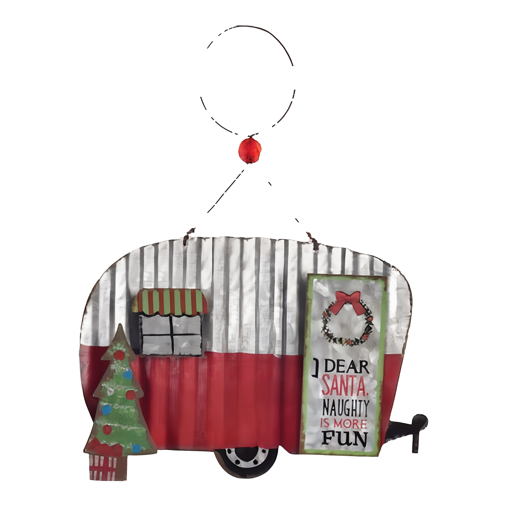 Sunset Vista Designs Red Clamper Christmas Tree Ornament