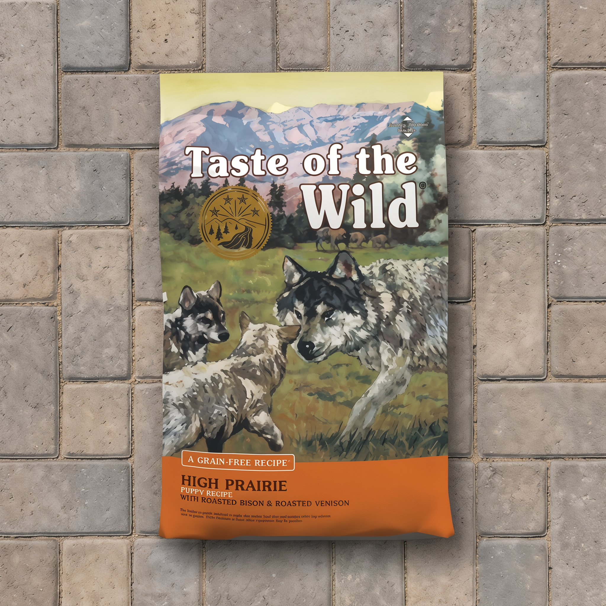 Taste of the Wild Grain-Free Puppy Roasted Bison & Roasted Venison High Prairie Dry Dog Food