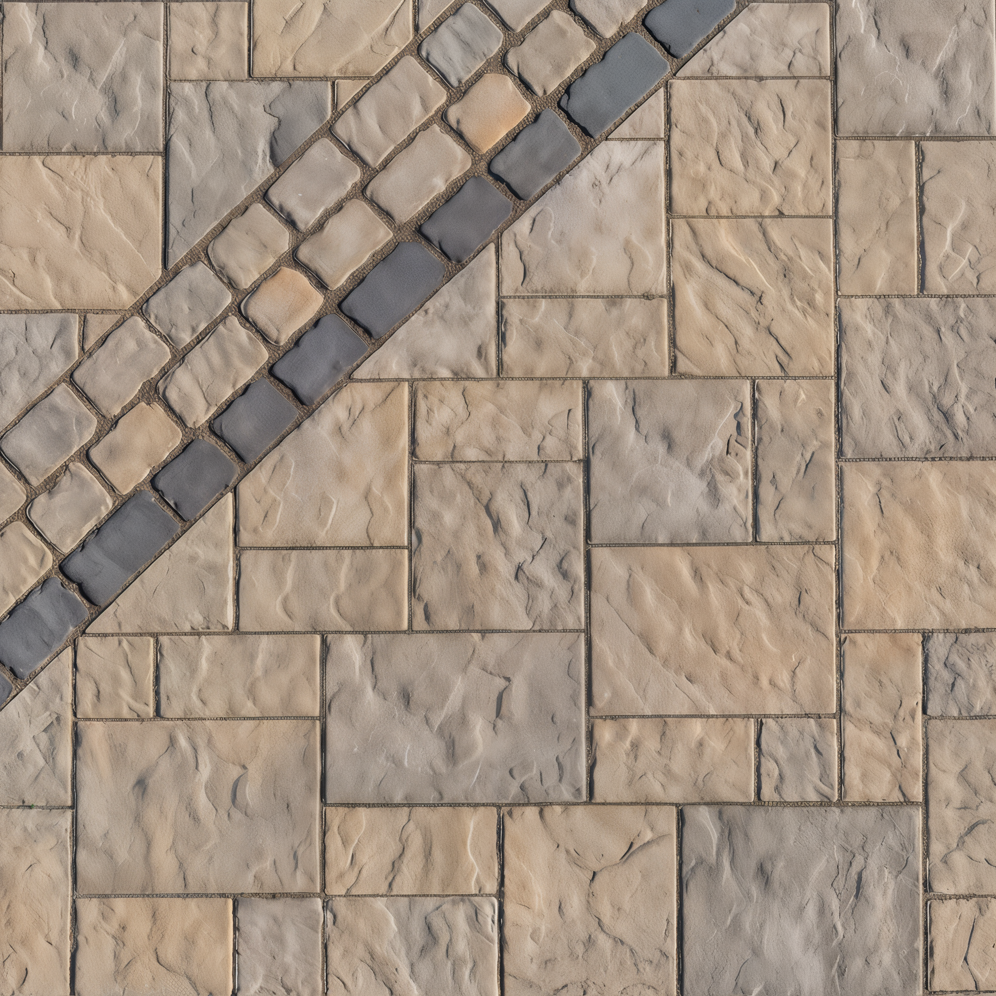 Sandlewood Blu 60 Slate Slabs flooring.