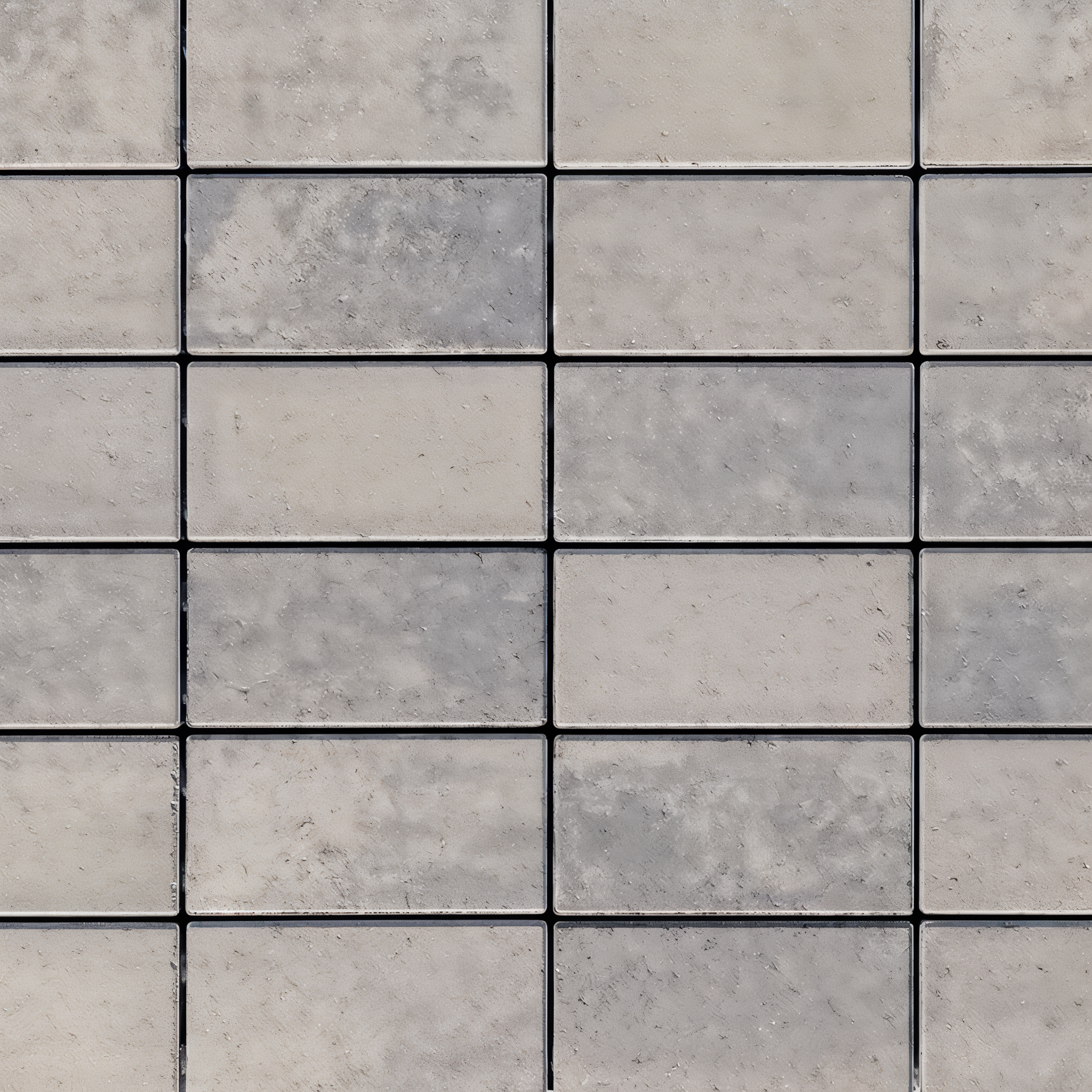 Blu-6x13 Paver Slab Smooth in Shale Grey.