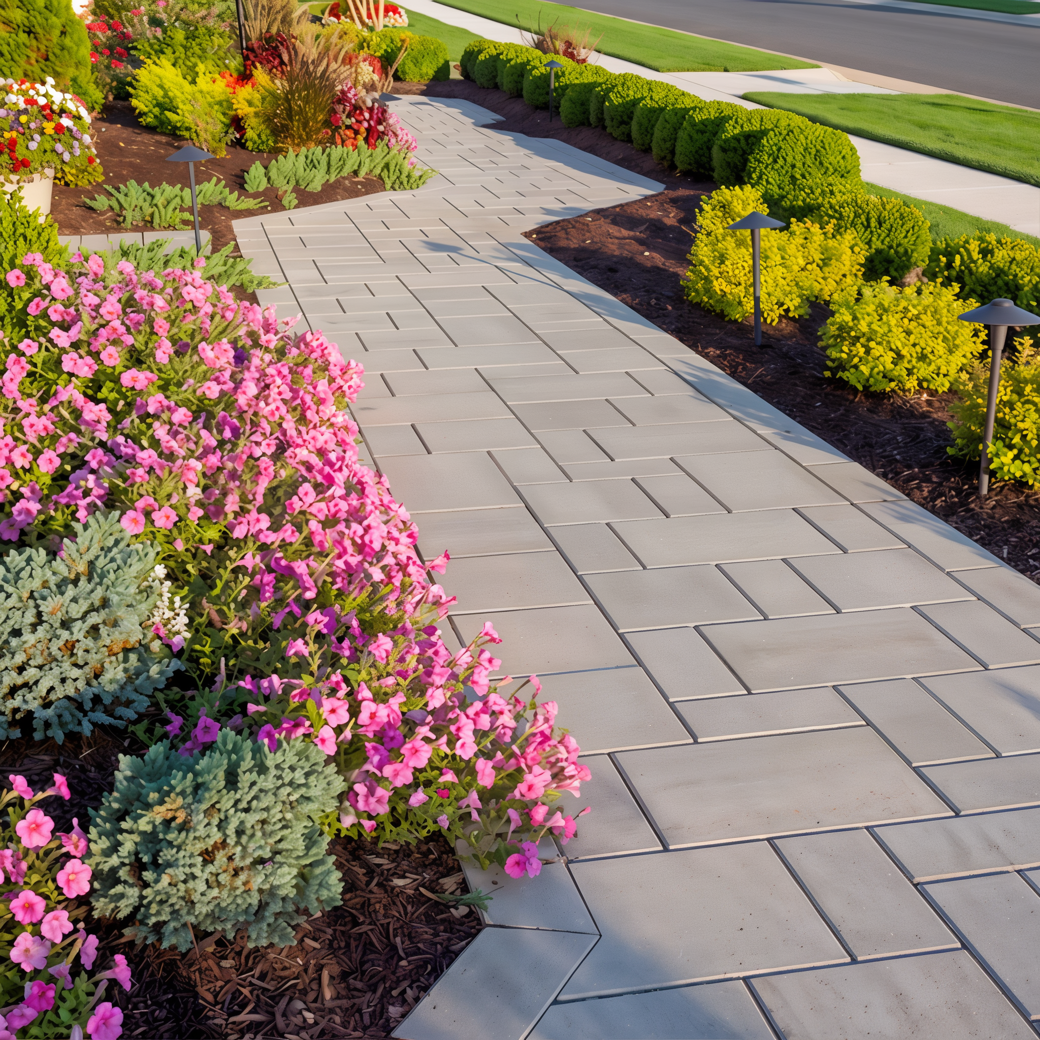 Blu 60 slabs in Greyed Nickel