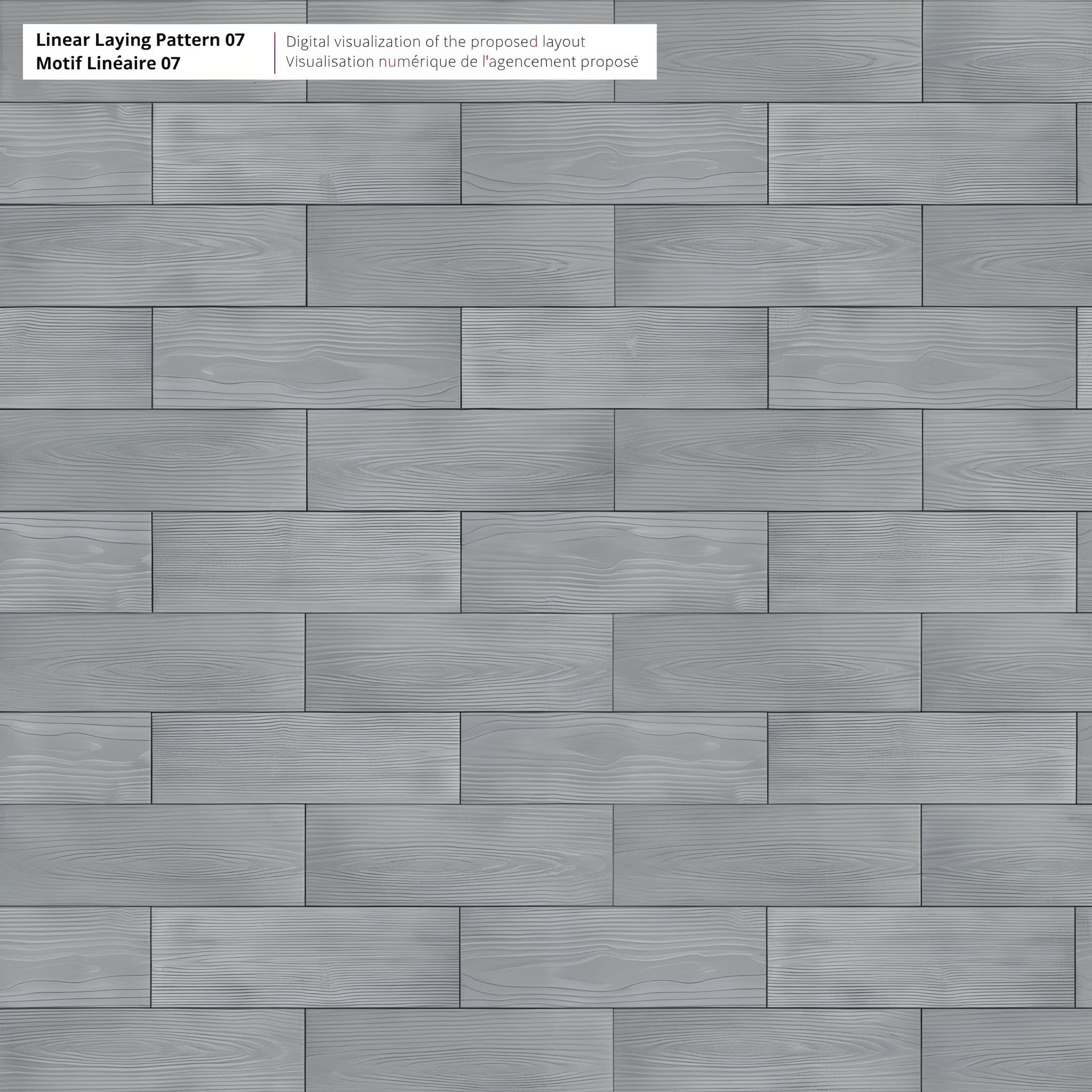 Borealis Slab in Riviera with Klean-Bloc finish, linear pattern, 5 x 30