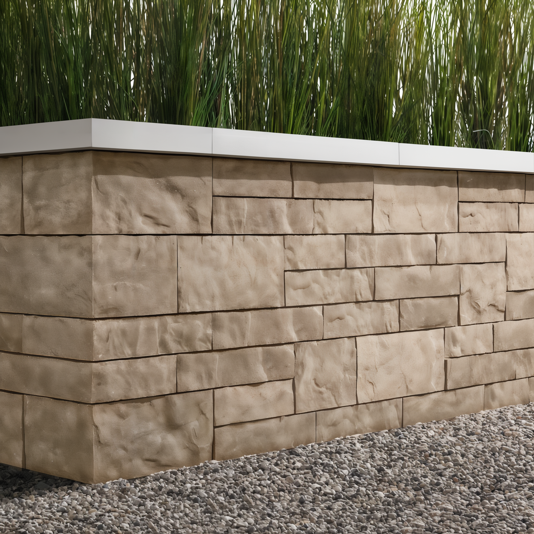 Brandon Wall Caffe Crema 180mm pillar block.