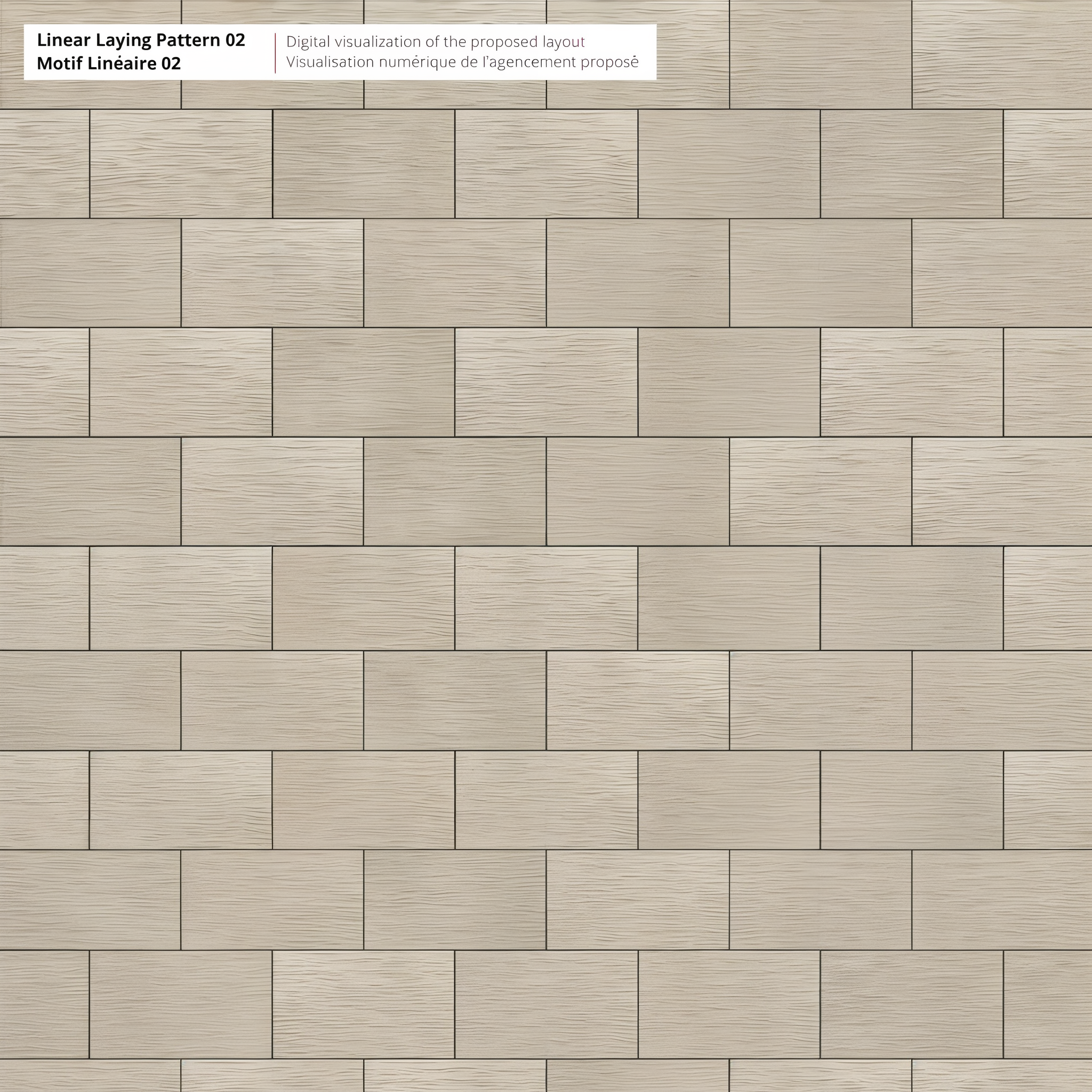 Ocean Grande HD² slab in Greyed Nickel smooth texture, linear patio design.