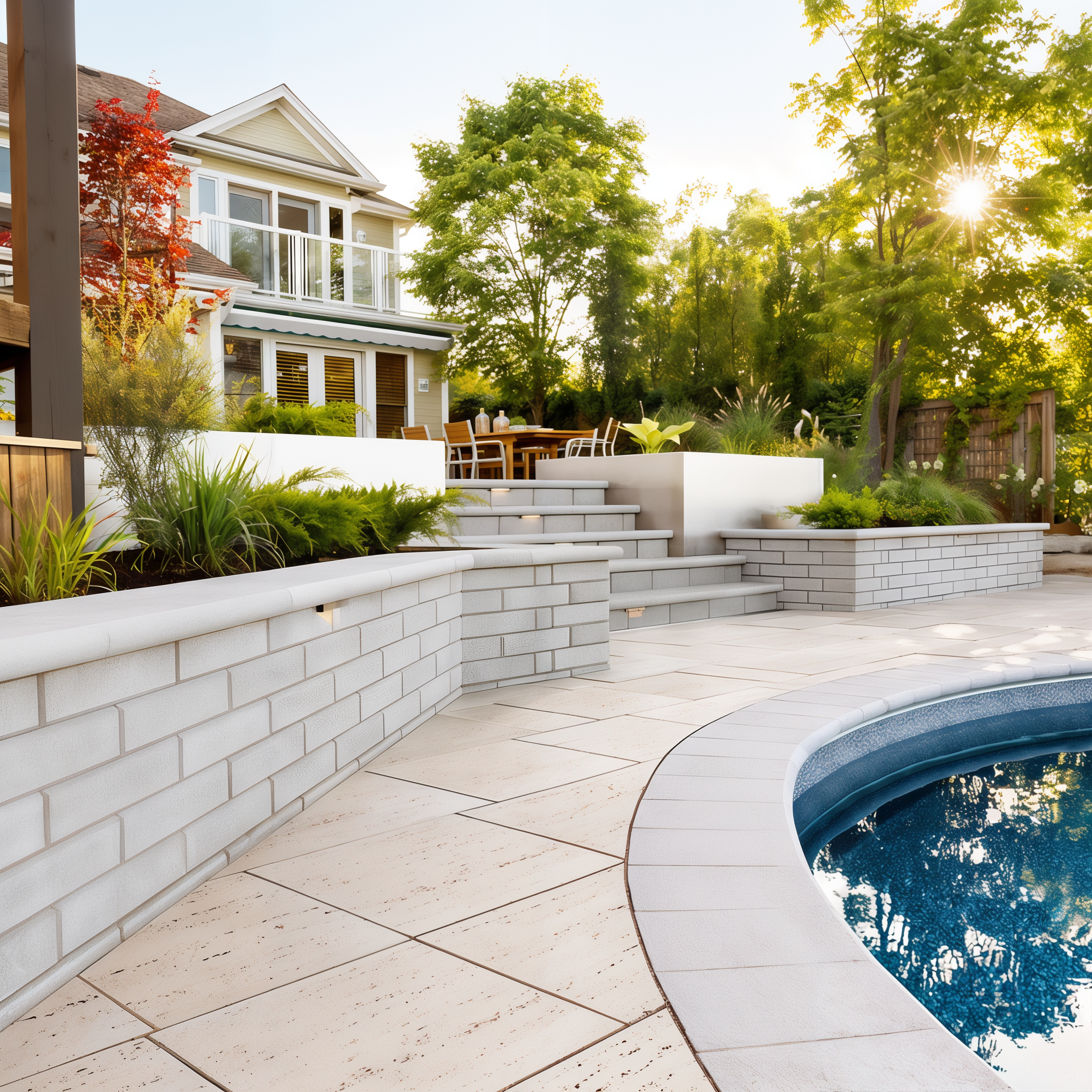 Raffinato Wall retaining wall blocks in polished greyed nickel, 180mm pillar/corner/edge.