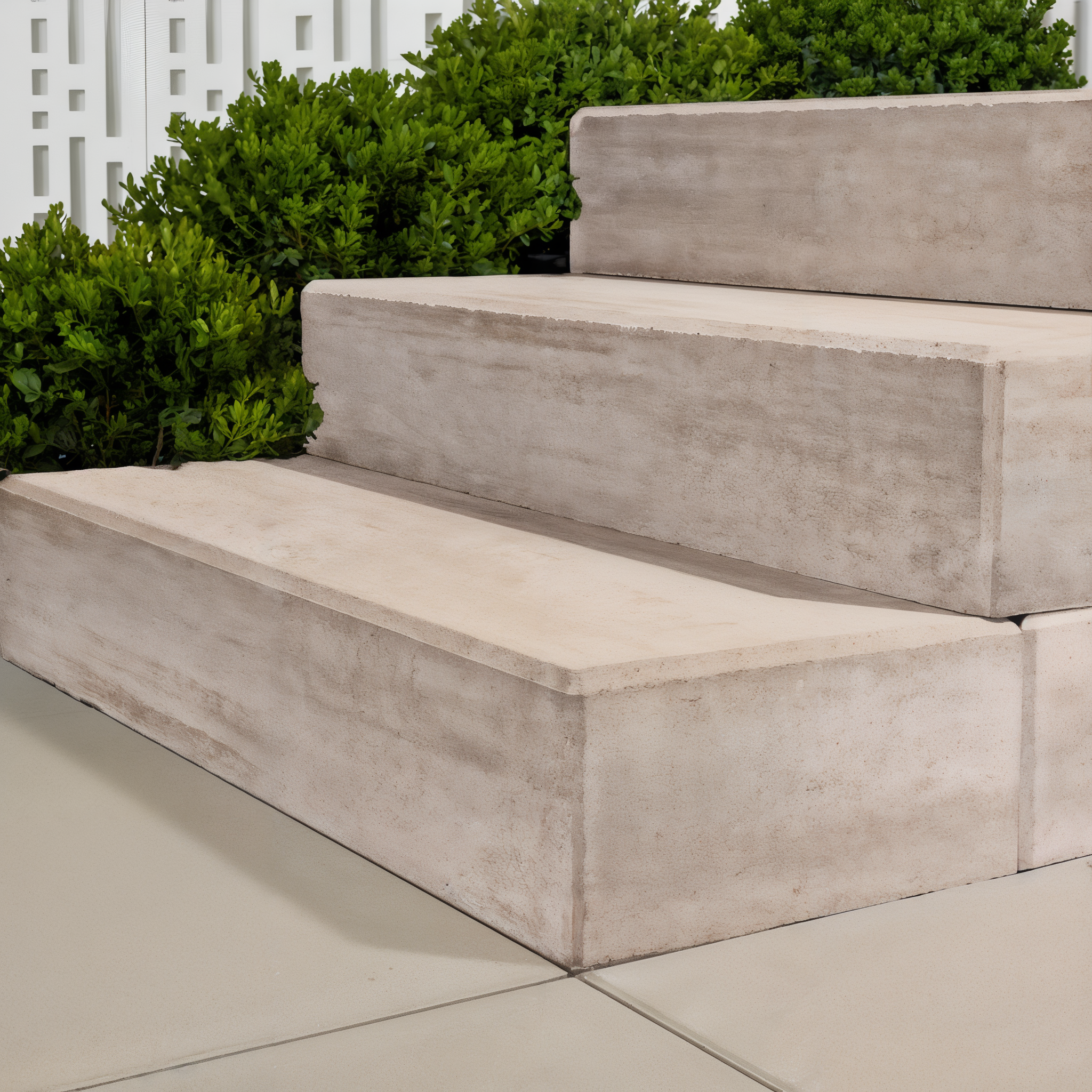 Raffinato Steps in Caffe Crema smooth single size.