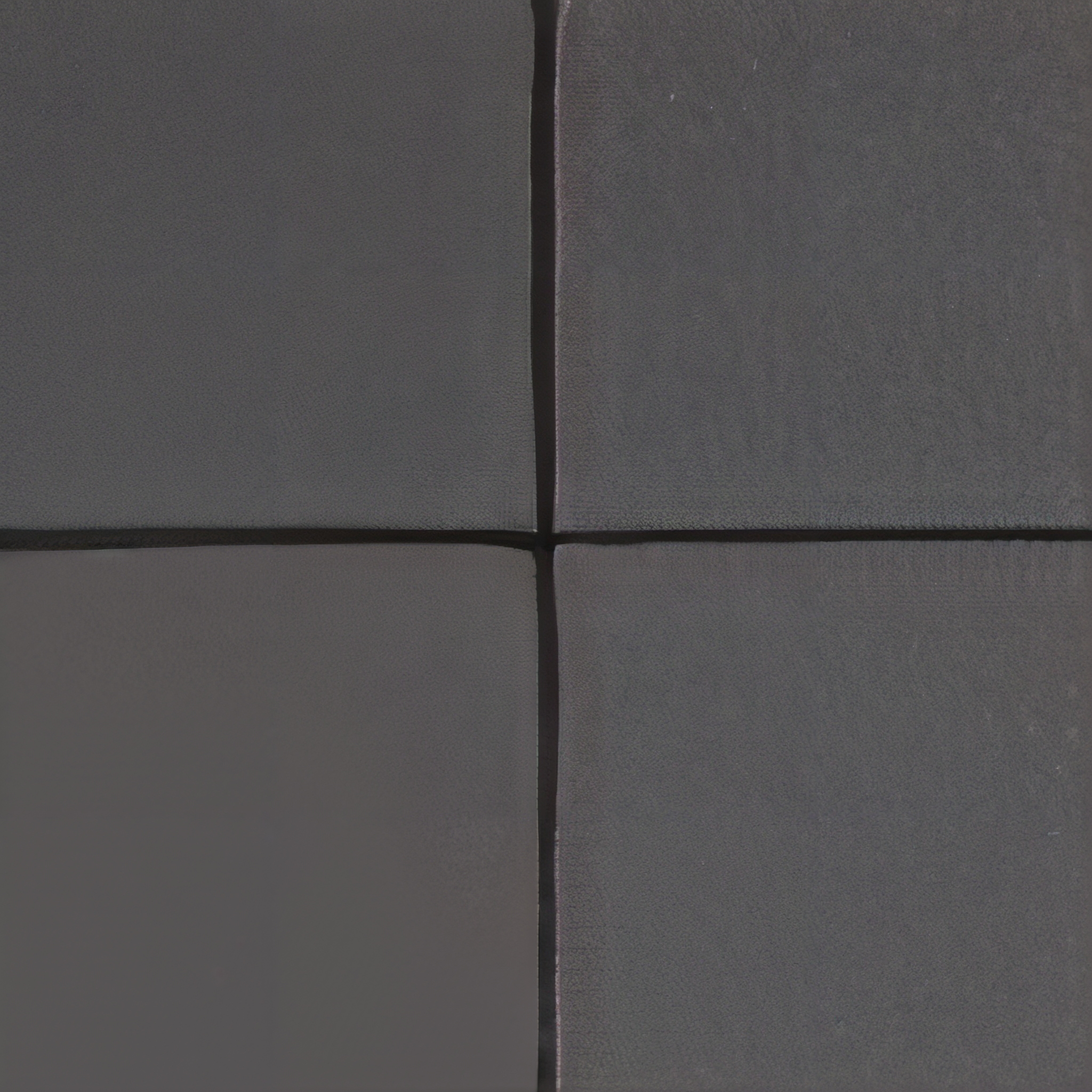 Modern outdoor space with Onyx Black Sleek HD² pavers, Onyx Black / Hd² Smooth Single Size