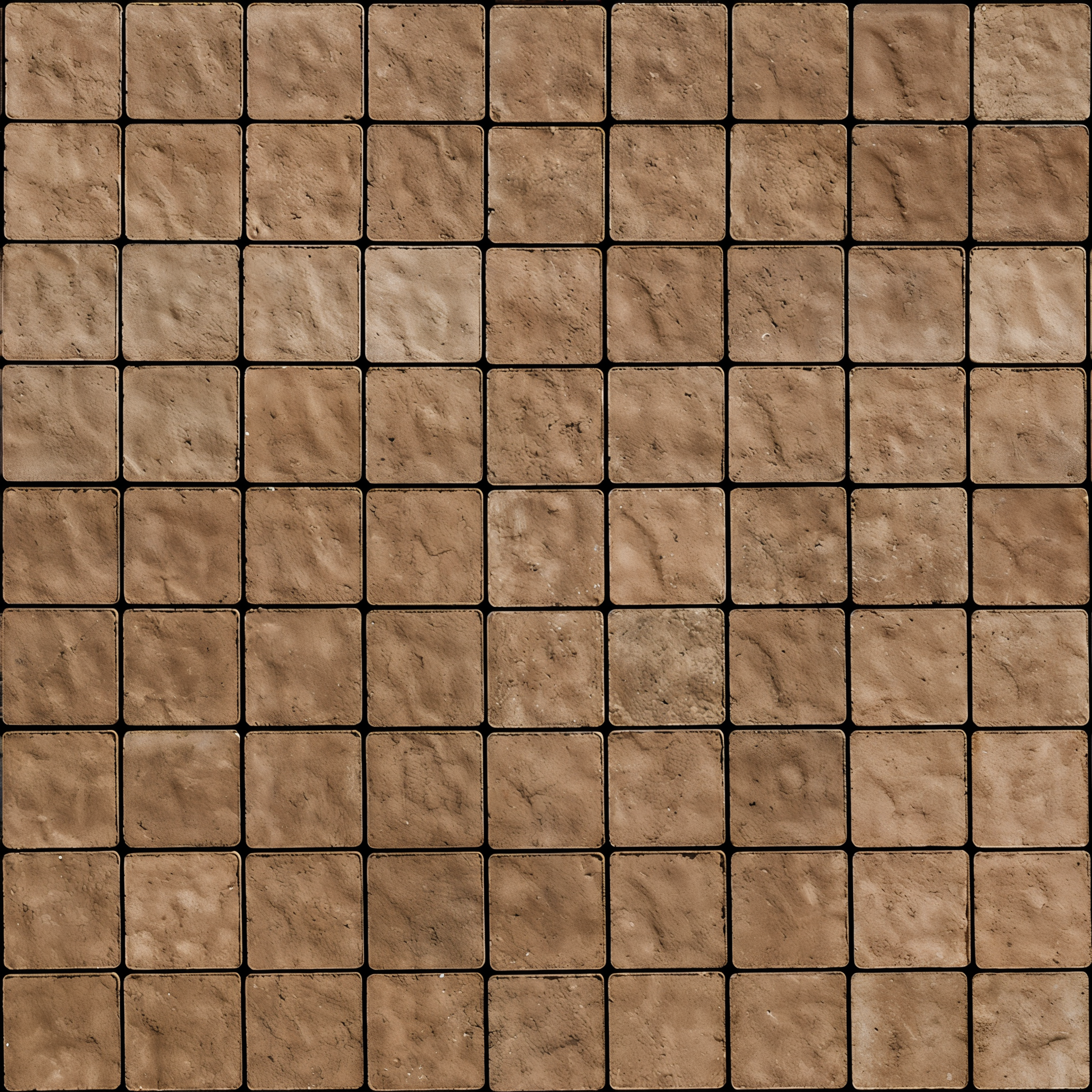Squadra Paver in Slate Chestnut Brown, Shale Grey and Slate Single Size #Shale Grey / Slate#Single Size