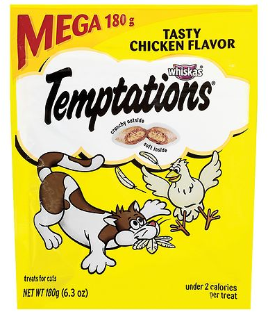 Temptations Classic Tasty Chicken Flavor Crunchy Cat Treats