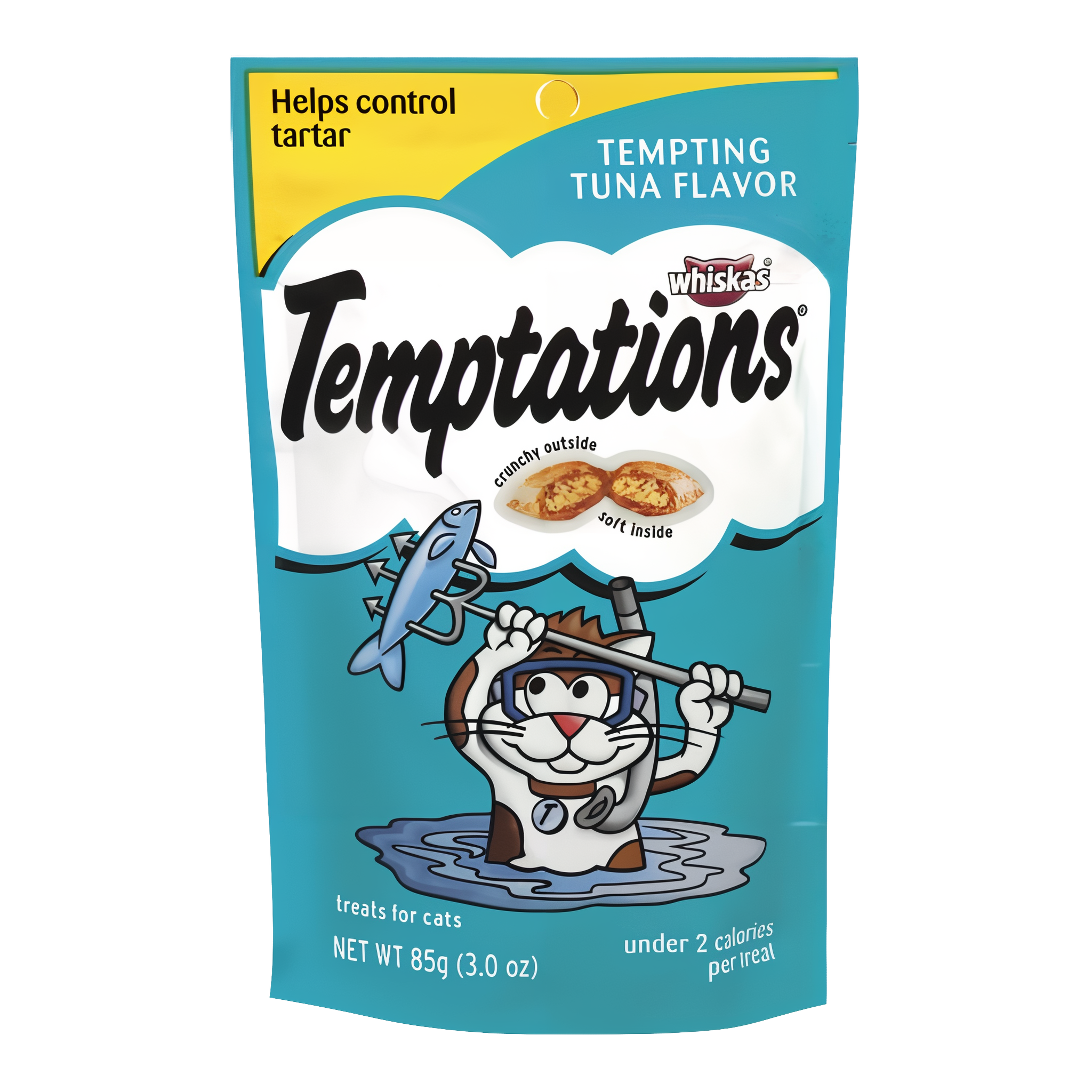 Temptations Classic Tempting Tuna Flavor Crunchy & Soft Cat Treats