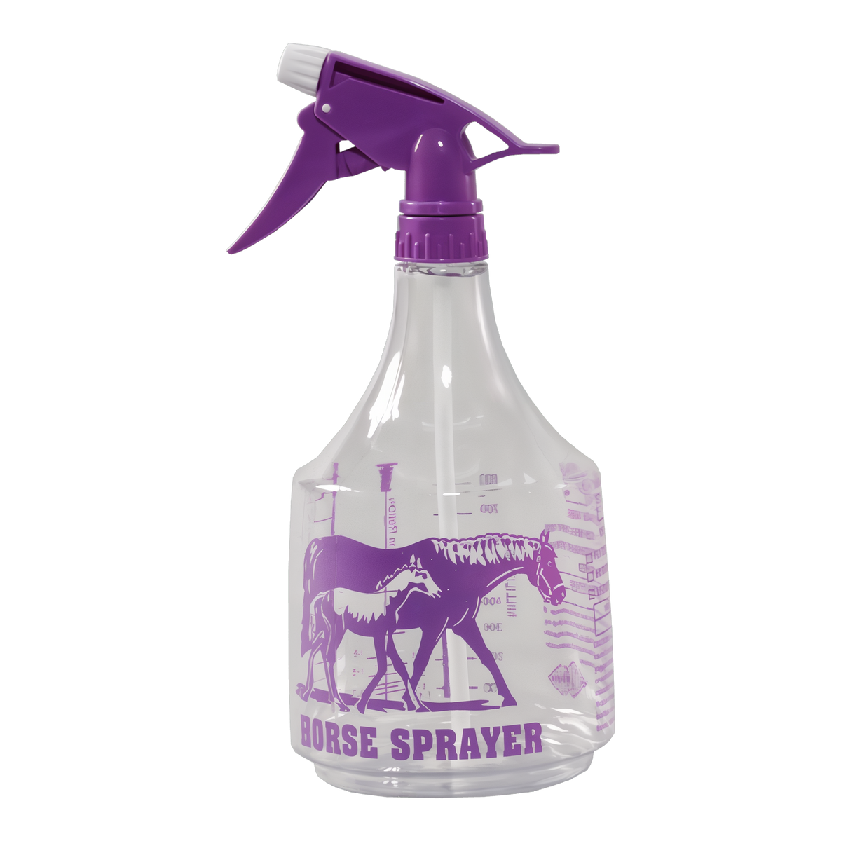 Tolco 36 oz PET Horse Sprayer Spray Bottle -- neon purple bottle with matching model 300 trigger sprayer