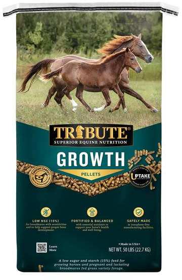 Tribute Growth Pellet Horse Feed