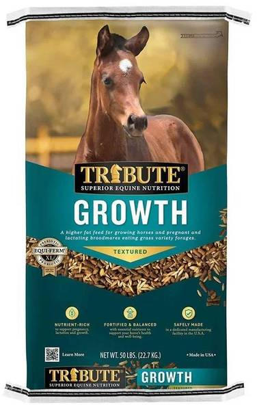 Tribute Growth Textured Horse Feed