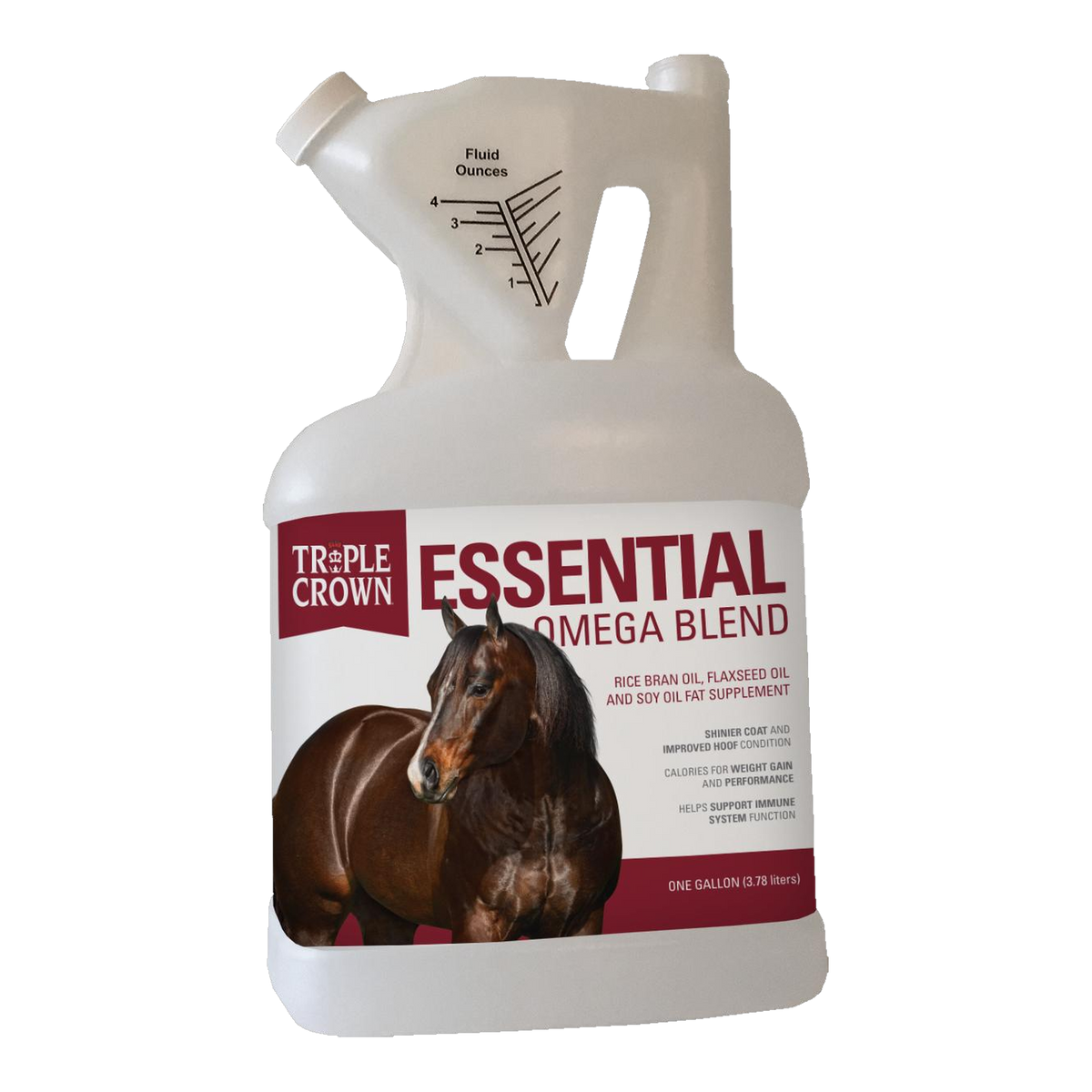 Triple Crown Essential Omega Blend one gallon jug