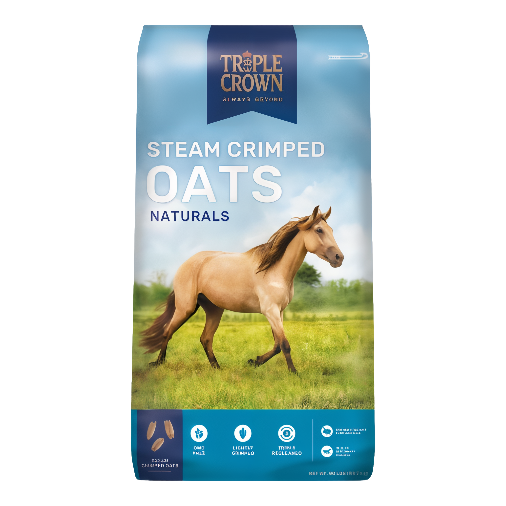 Triple Crown Steam Crimped Oats