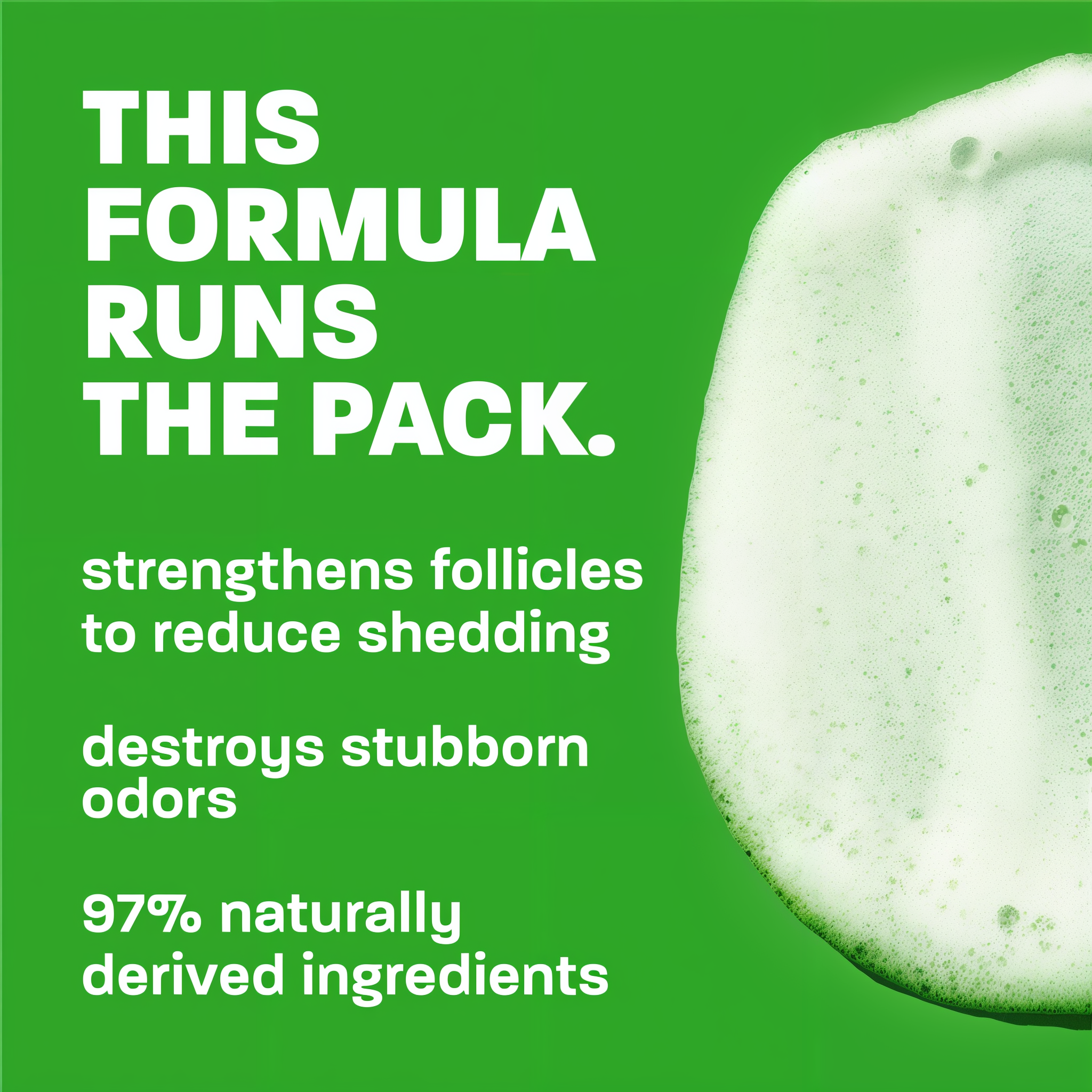 This formula runs the pack.