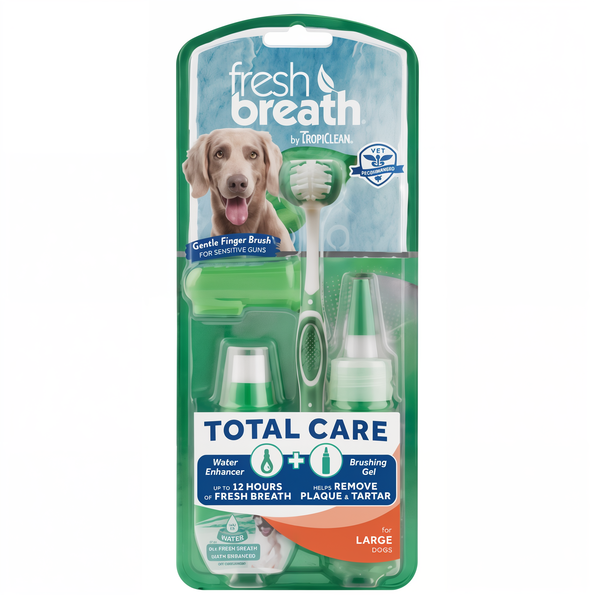 TropiClean Fresh Breath Total Care Kit for Large Dogs