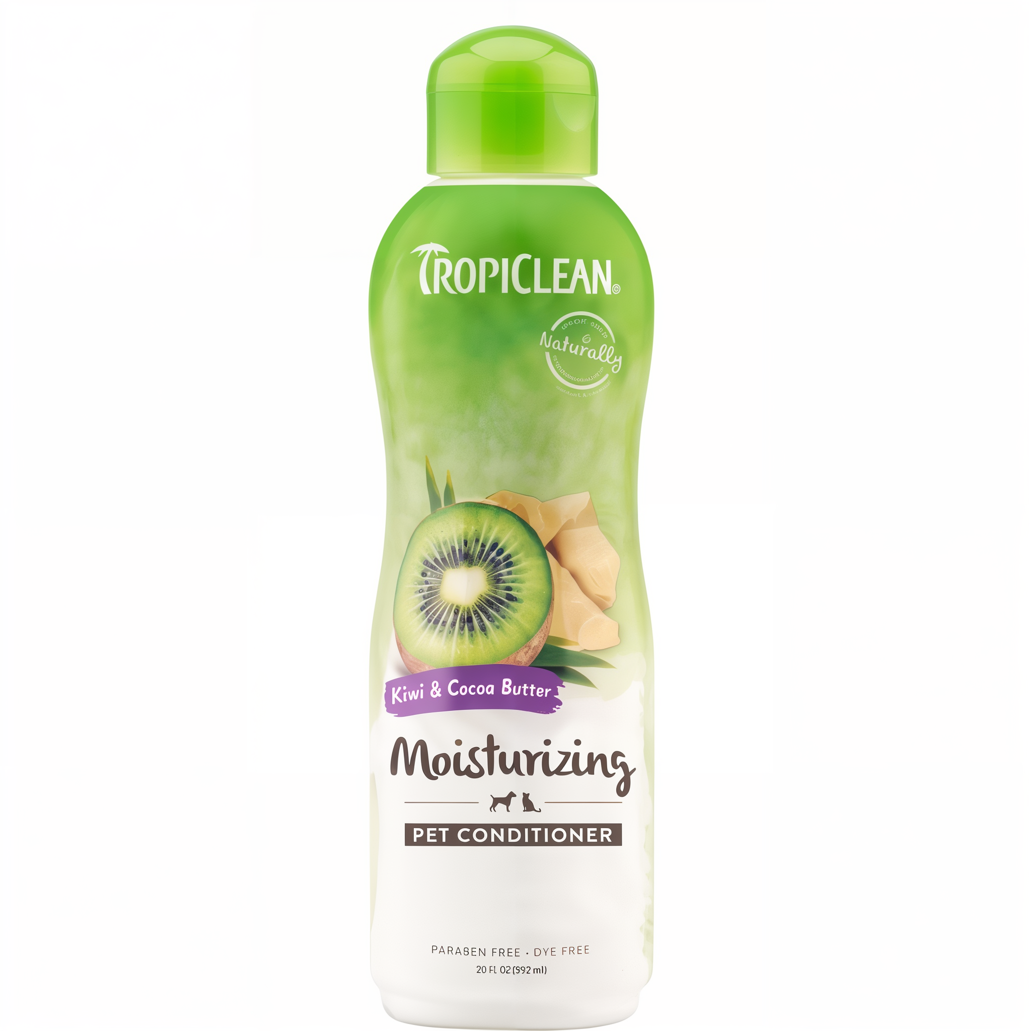 TropiClean Kiwi & Cocoa Butter Moisturizing Conditioner for Dogs & Cats