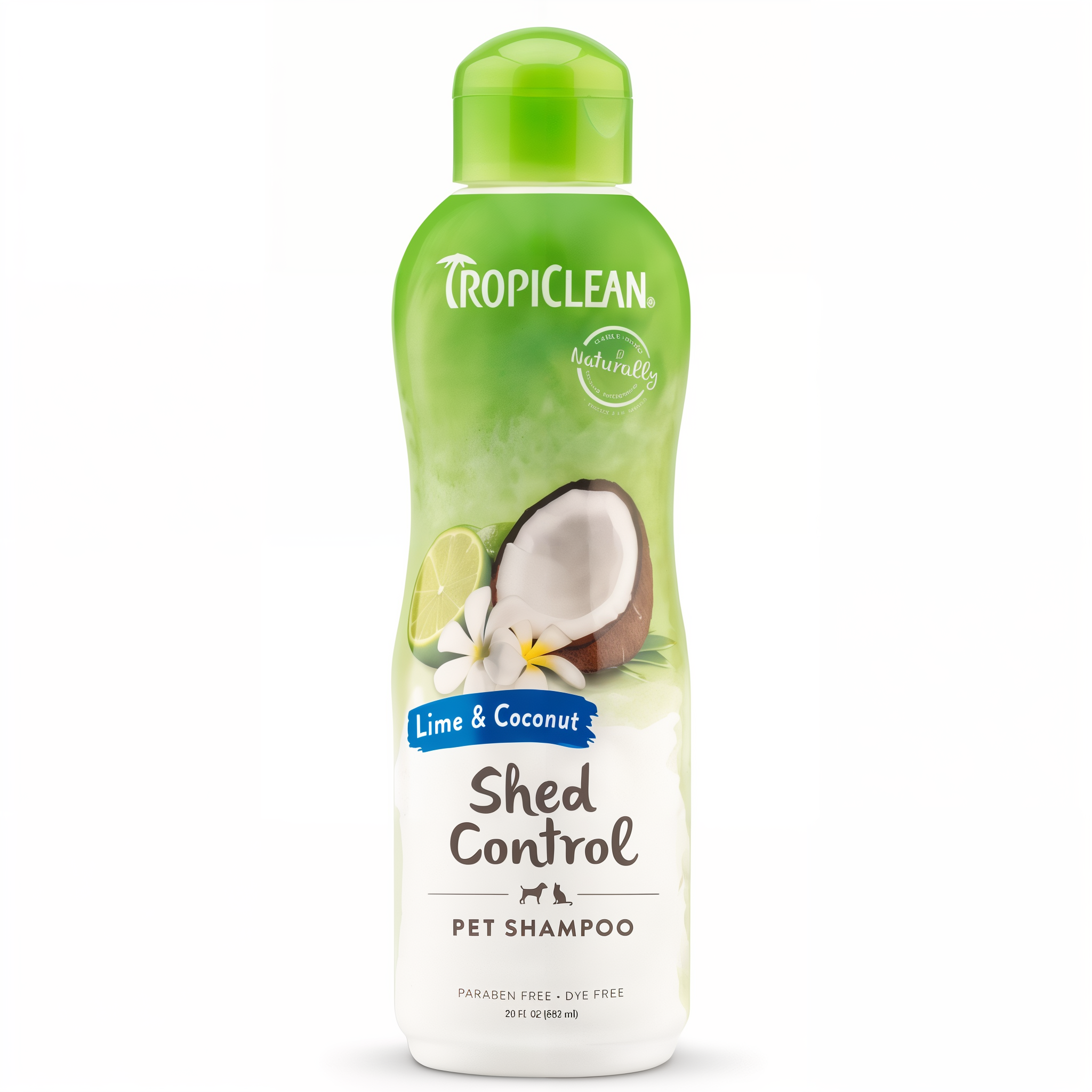 TropiClean Lime & Coconut Shed Dog Deshedding Shampoo