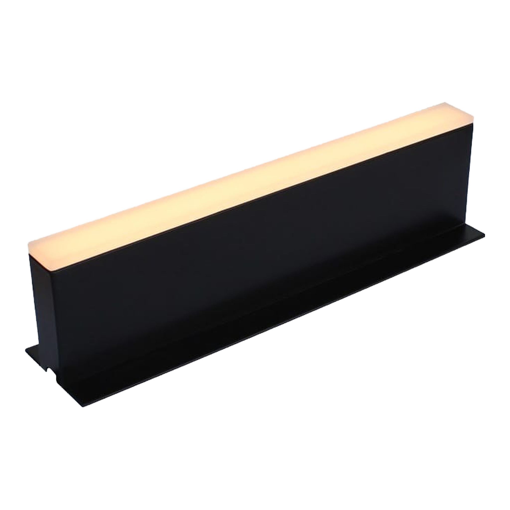 Tru-Scapes Traditional 9" Paver Light TS-HPL-9 — black aluminum housing, frosted lens, studio view
