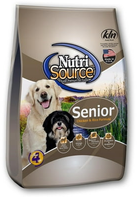 NutriSource Senior Chicken and Rice Cubes Dog Food