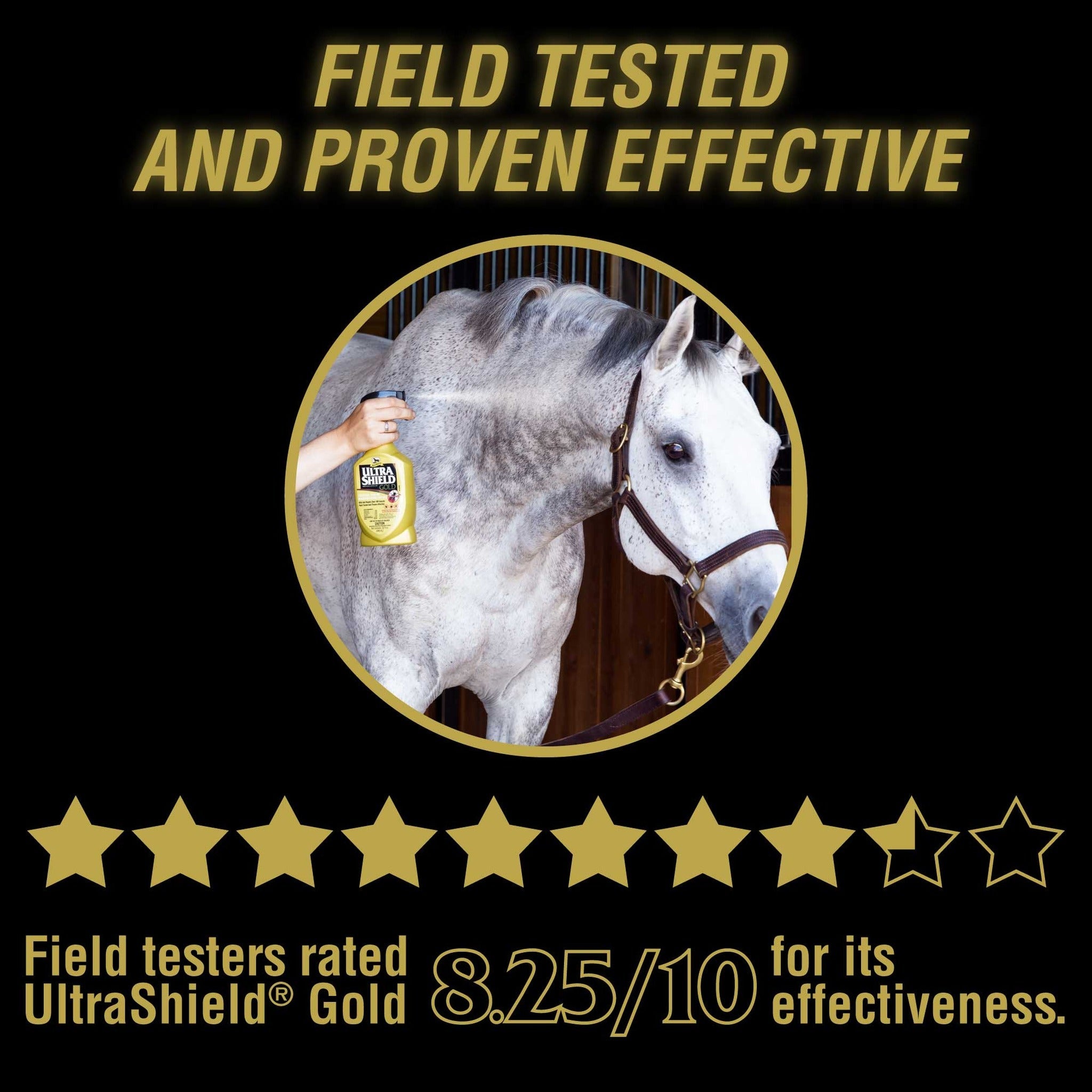 UltraShield Gold insecticide and repellent, field tested and proven effective