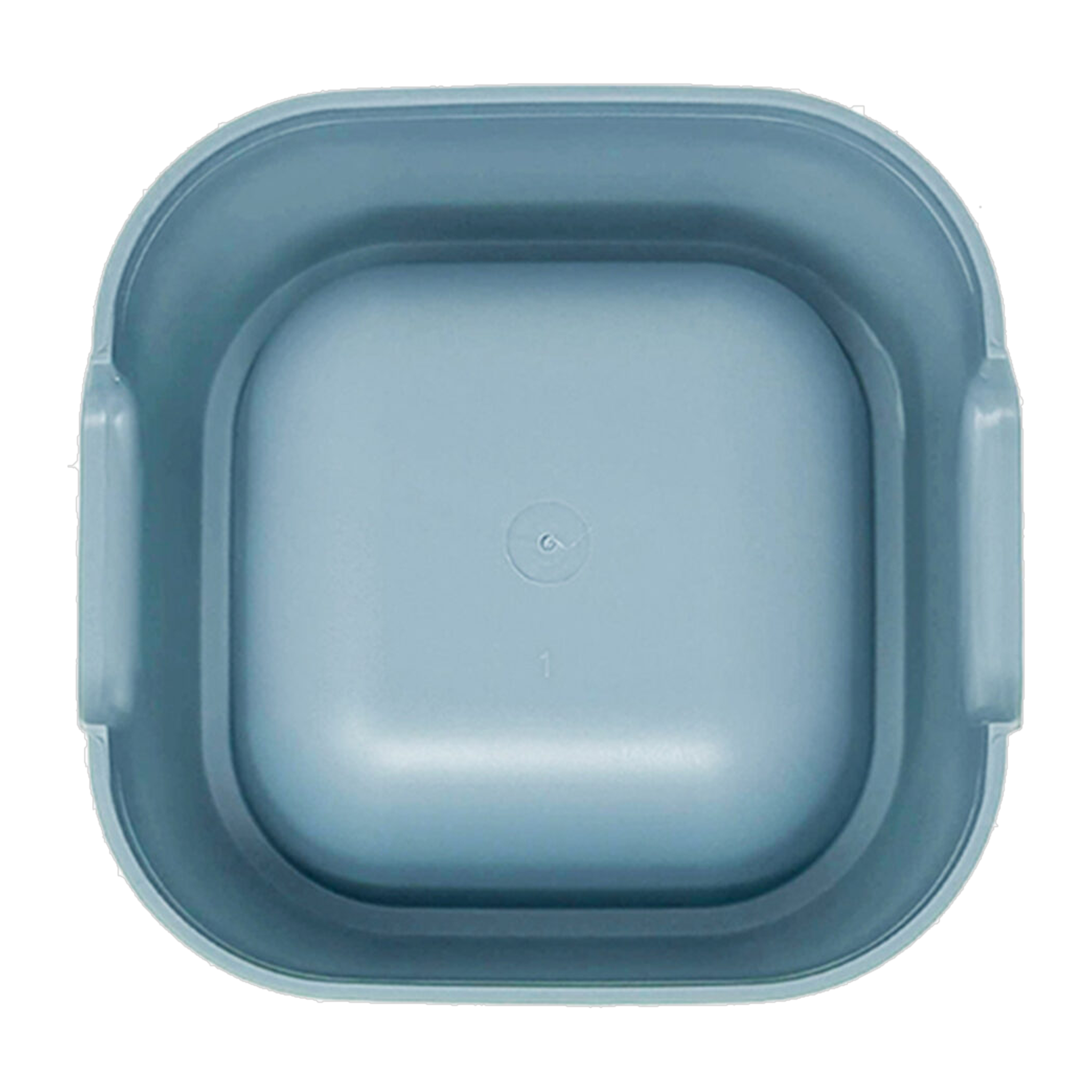Van Ness Lightweight Plastic Pet Dish Medium 20 oz, underside of the base