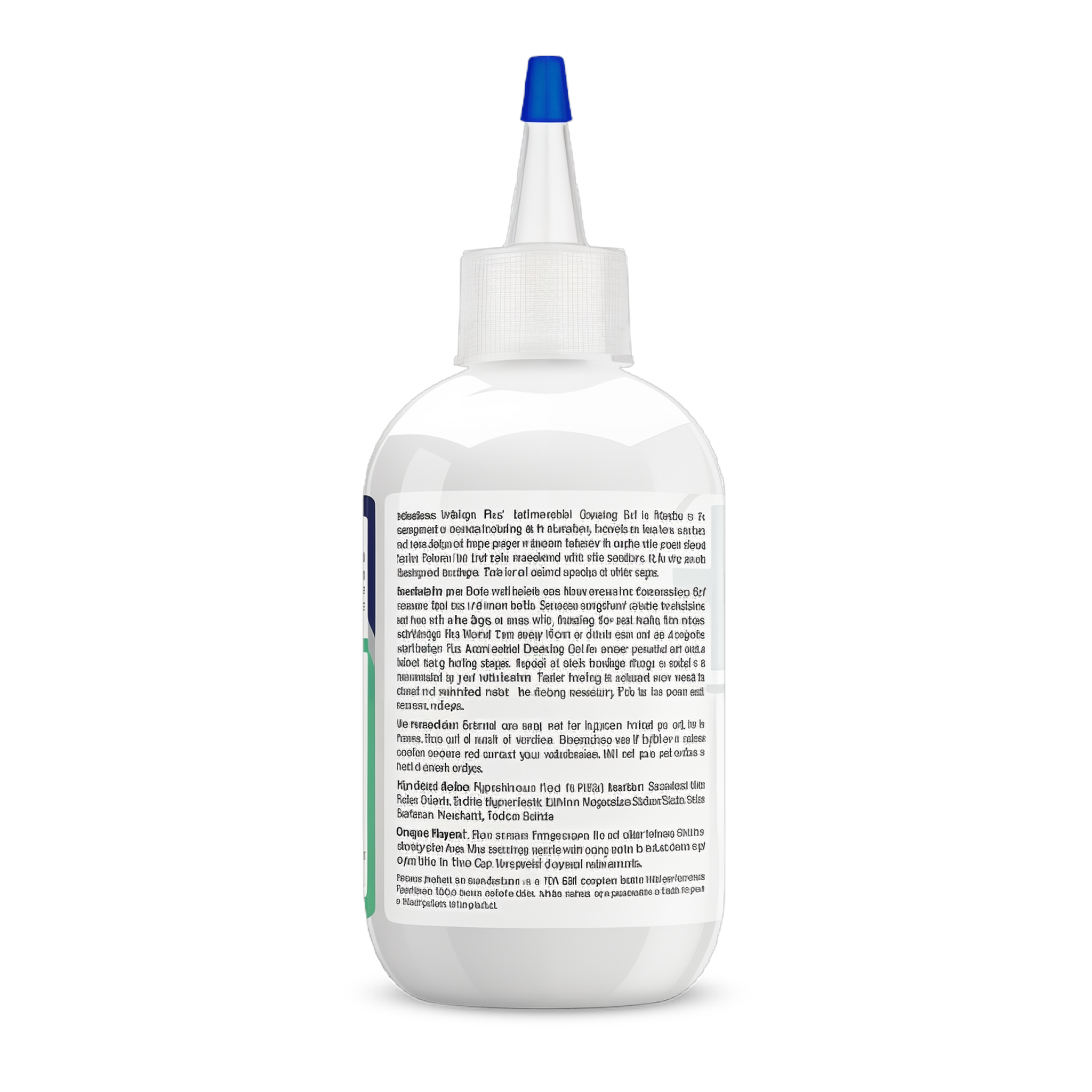 Vetericyn Plus Antimicrobial Dressing Gel 3 oz back label with directions