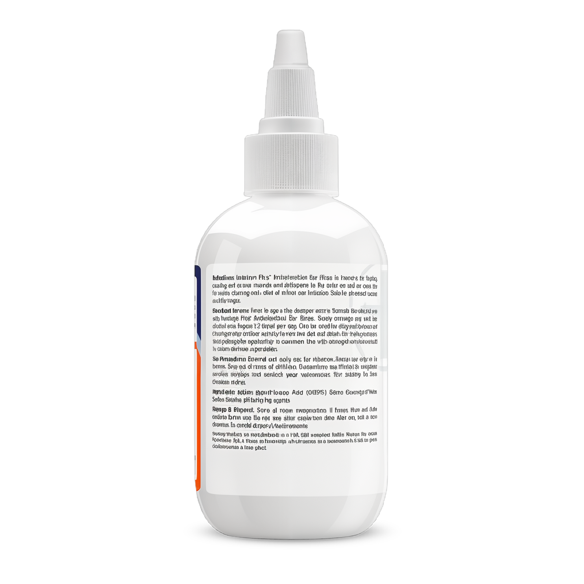 Vetericyn Plus Antimicrobial Ear Rinse back label with directions
